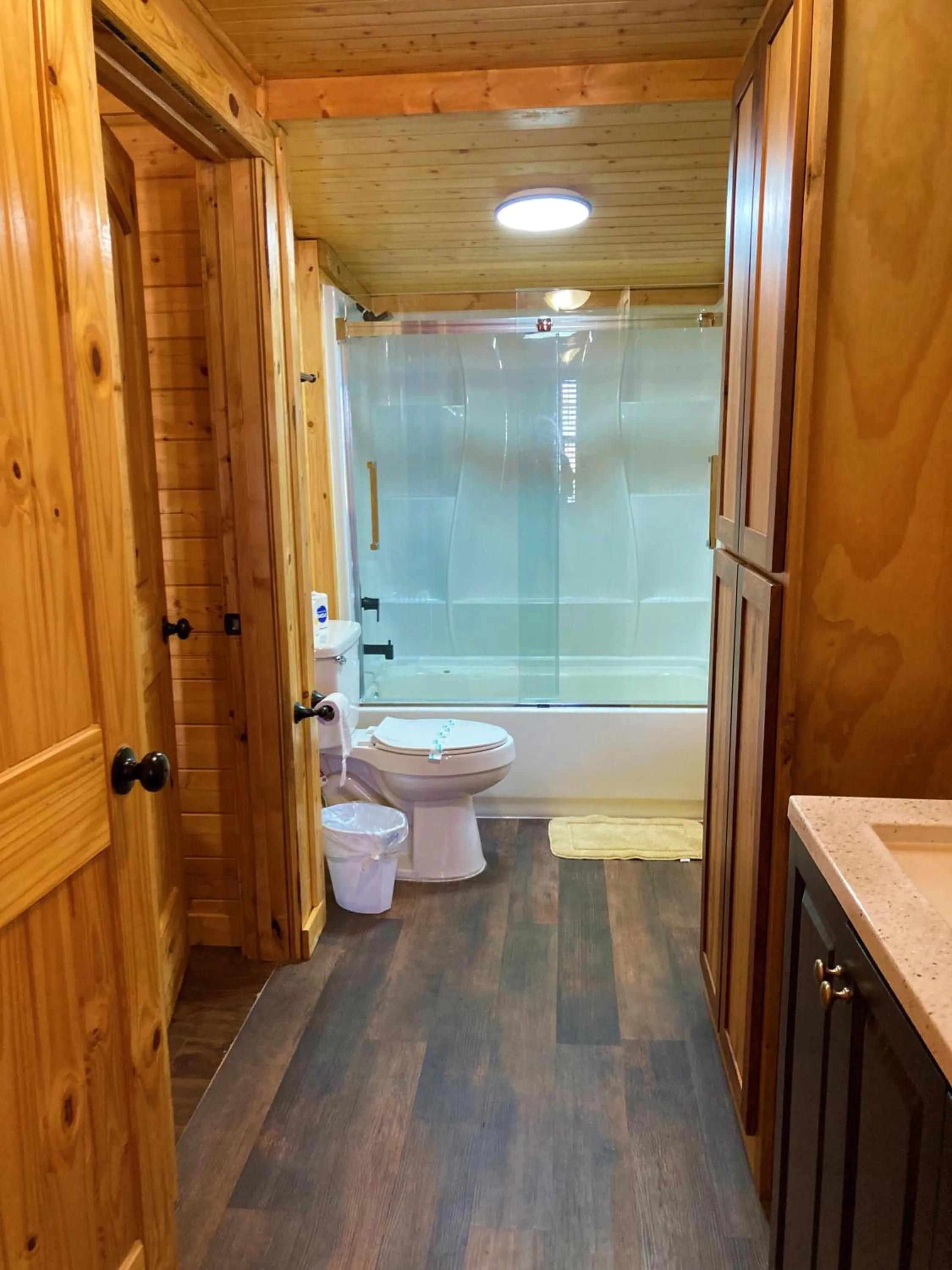 Bathroom in Outback Campground and Marina