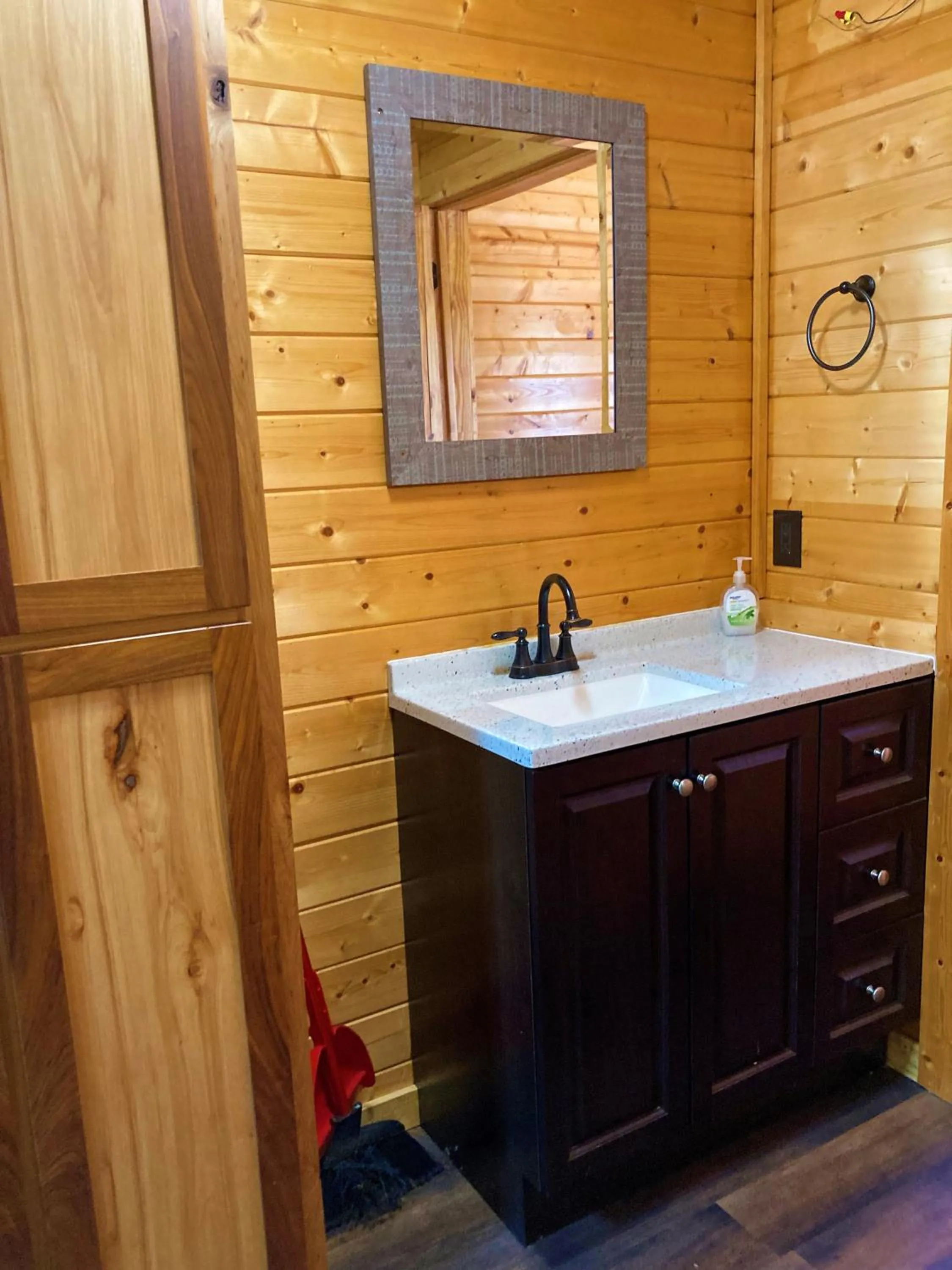Bathroom in Outback Campground and Marina