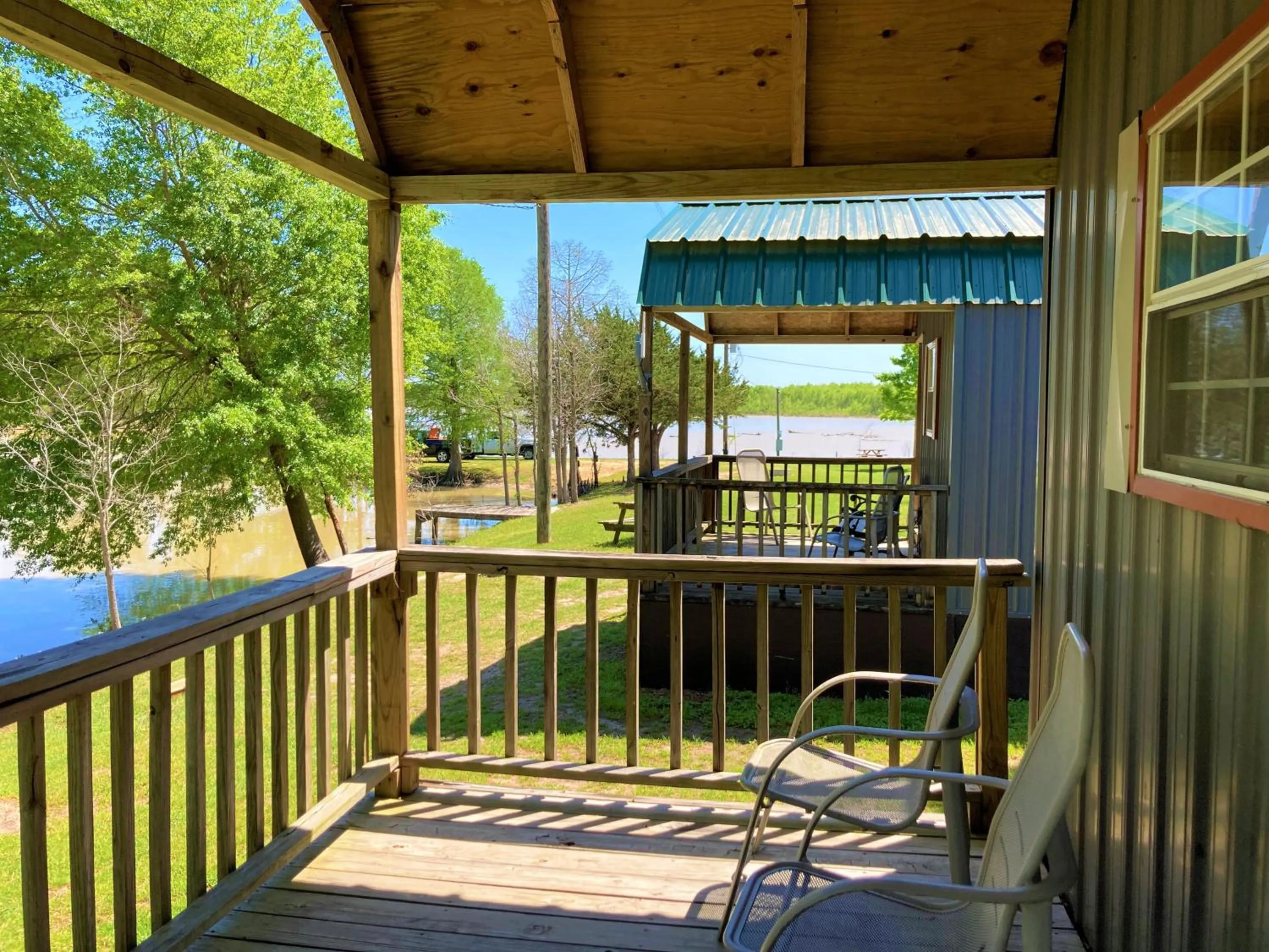 Balcony/Terrace in Outback Campground and Marina