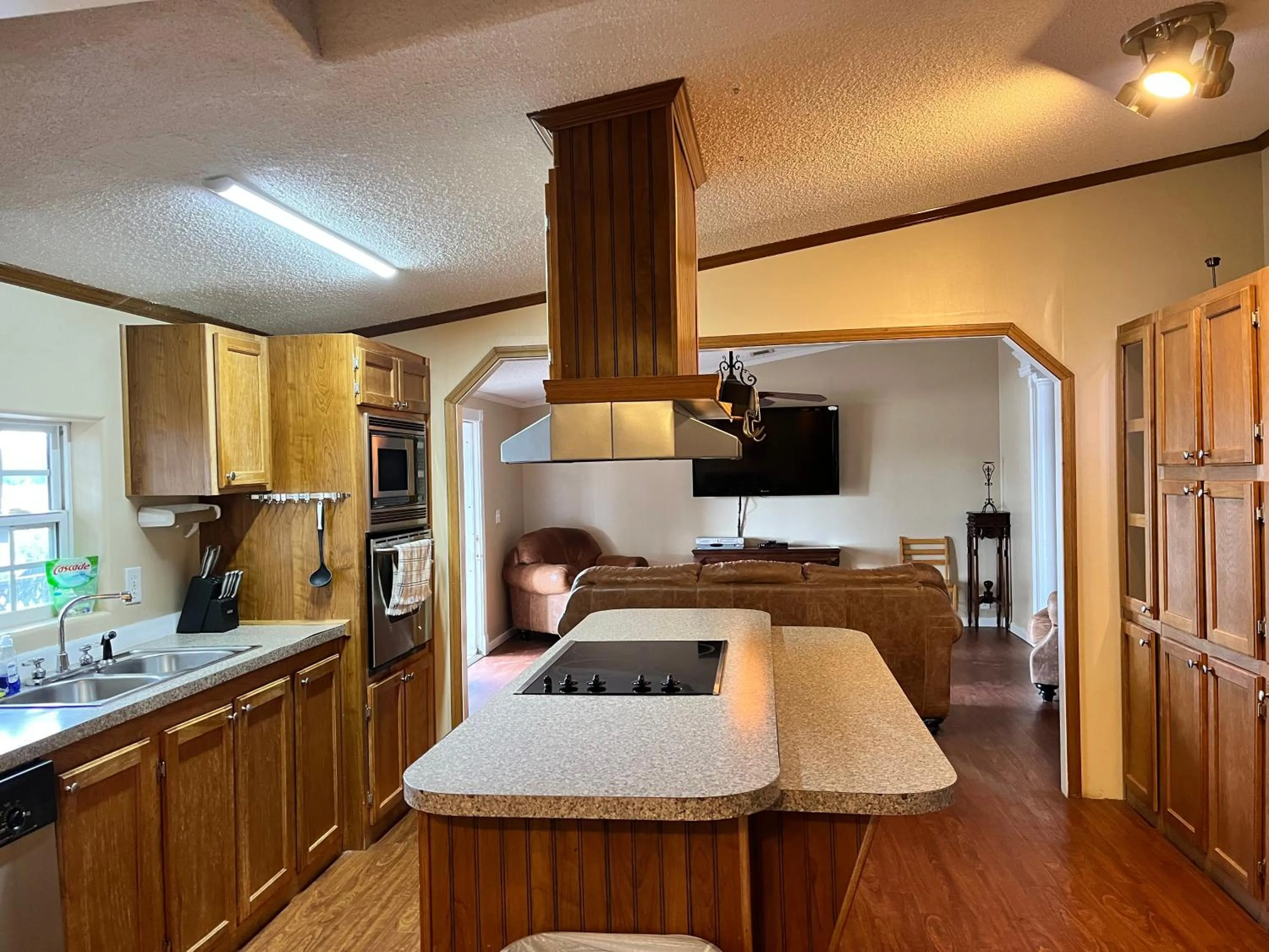 Kitchen or kitchenette in Outback Campground and Marina
