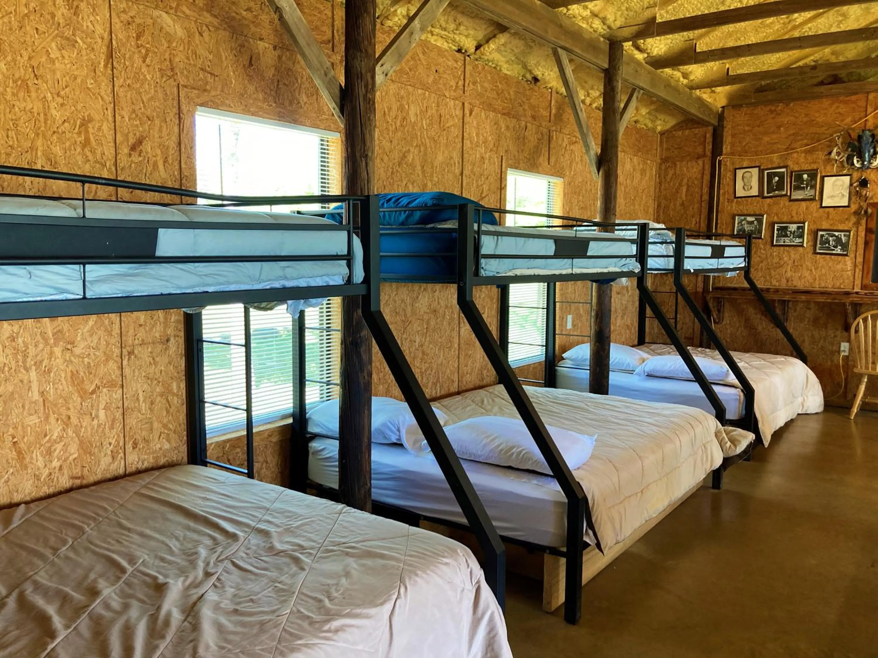 Bed in Outback Campground and Marina