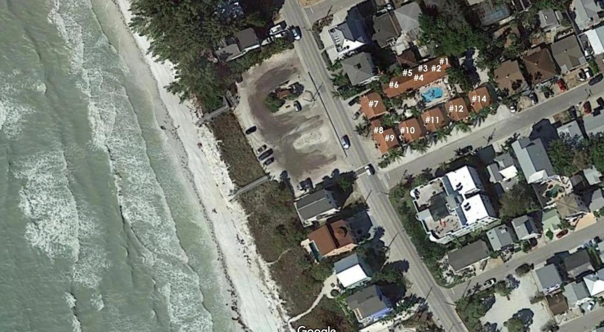 Property building in Blue Waters Treasure Island