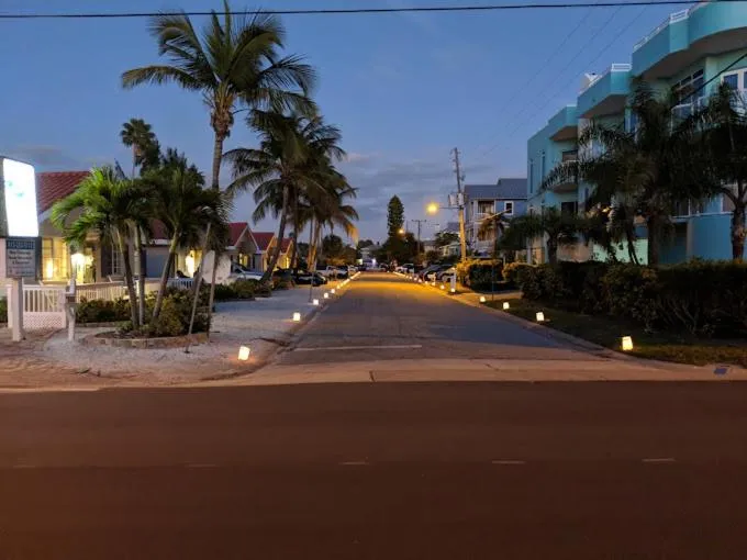 Street view in Blue Waters Treasure Island