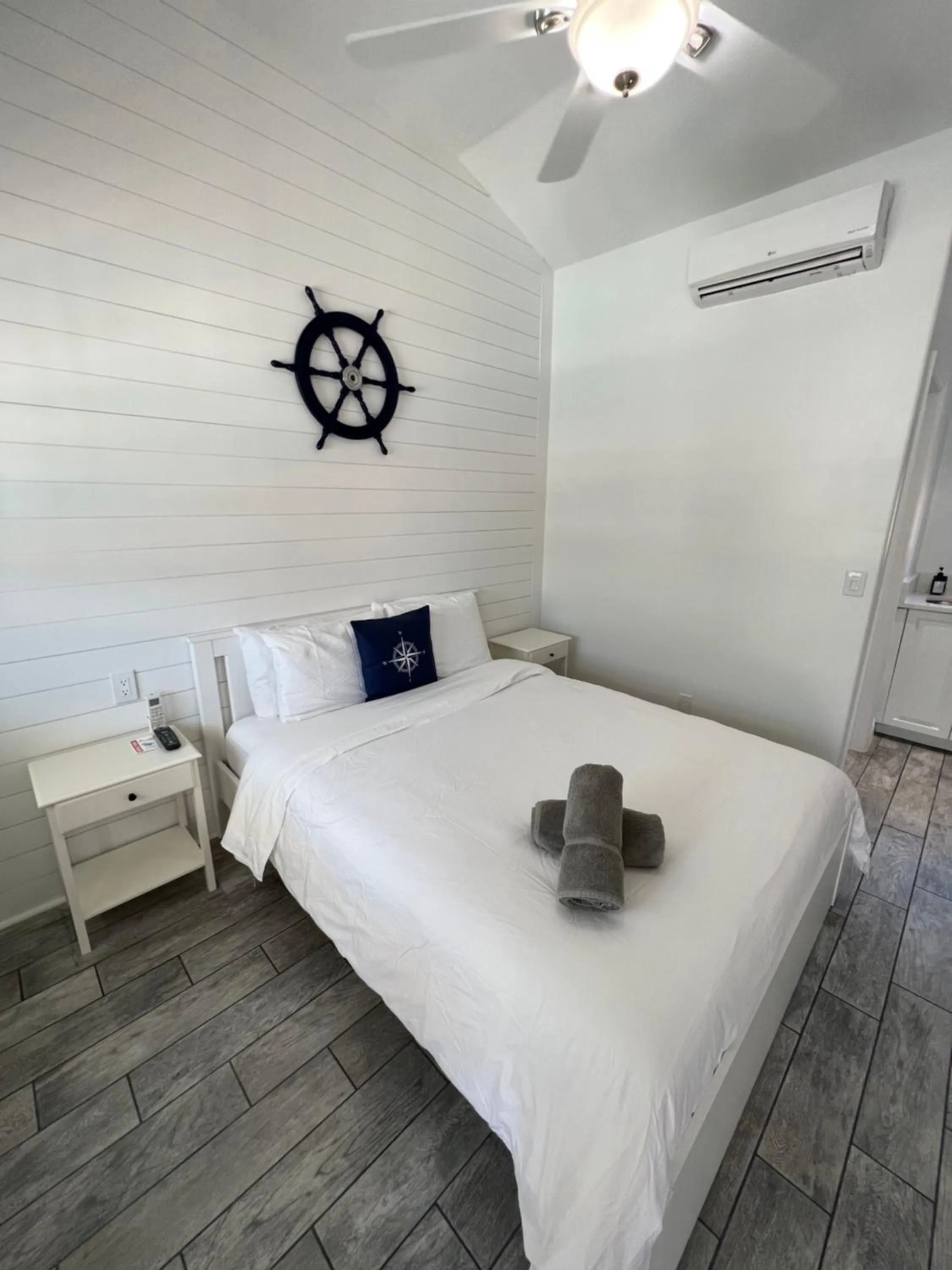 Bed in Blue Waters Treasure Island