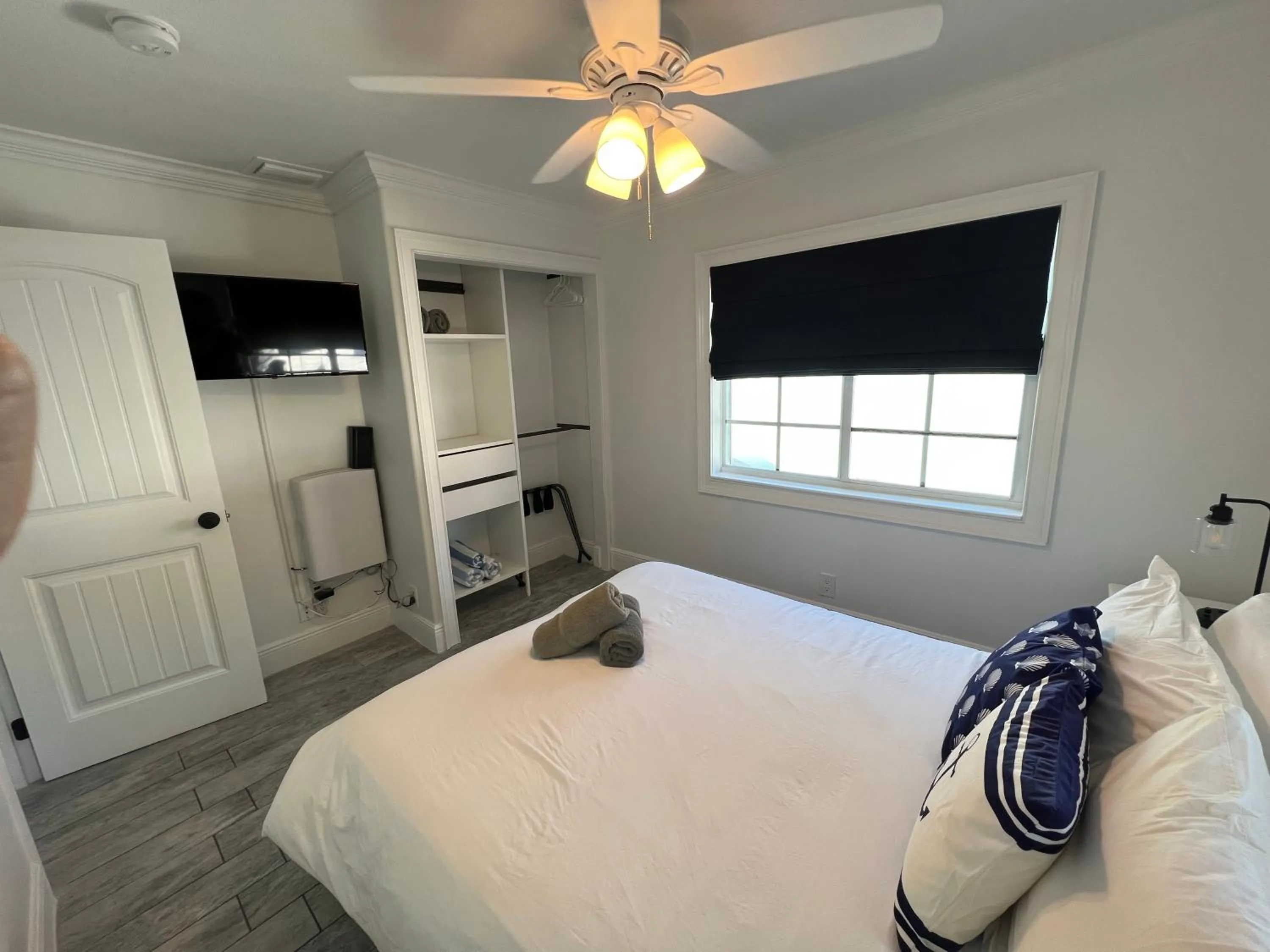 Bed in Blue Waters Treasure Island