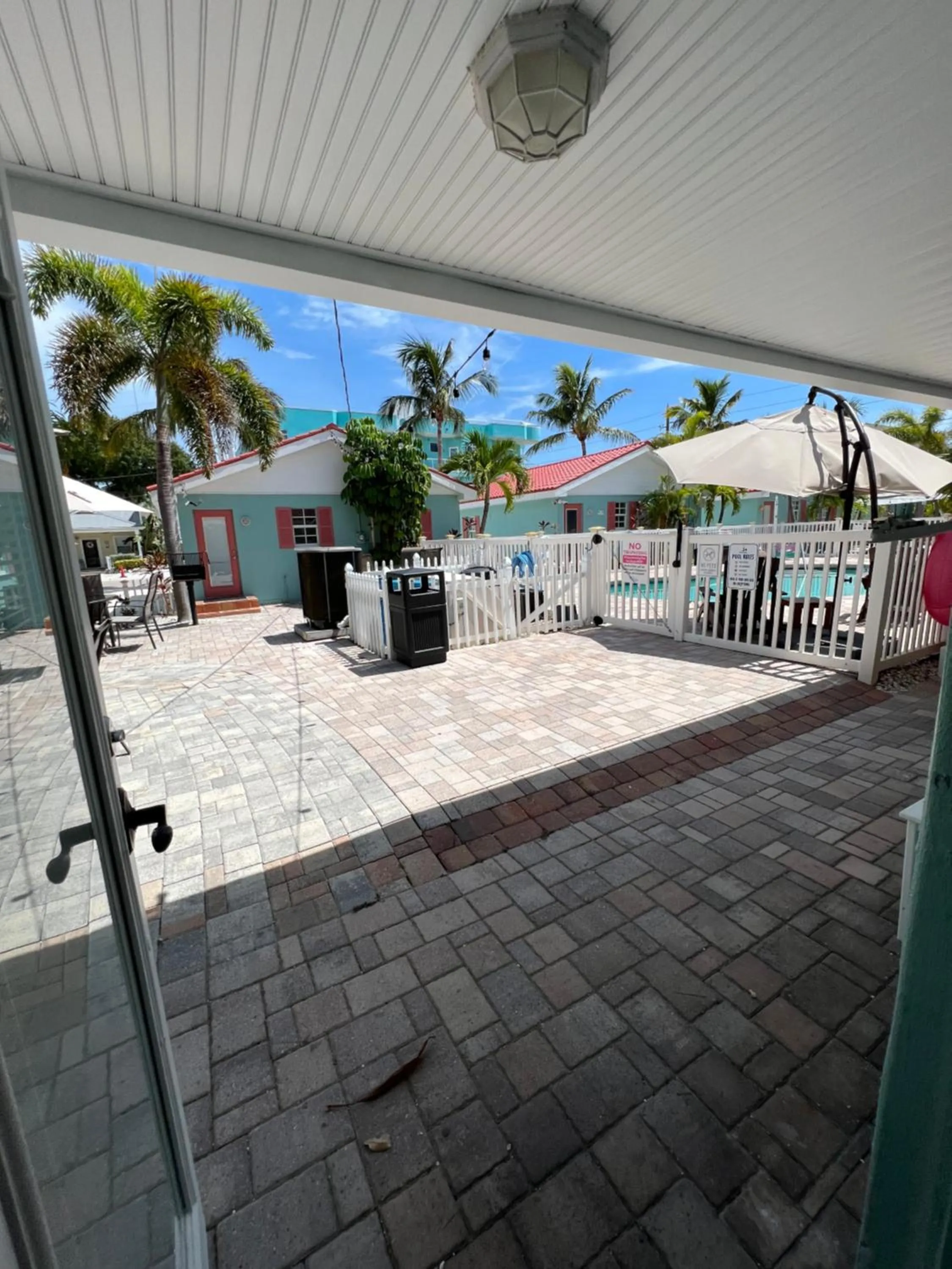 Pool view in Blue Waters Treasure Island