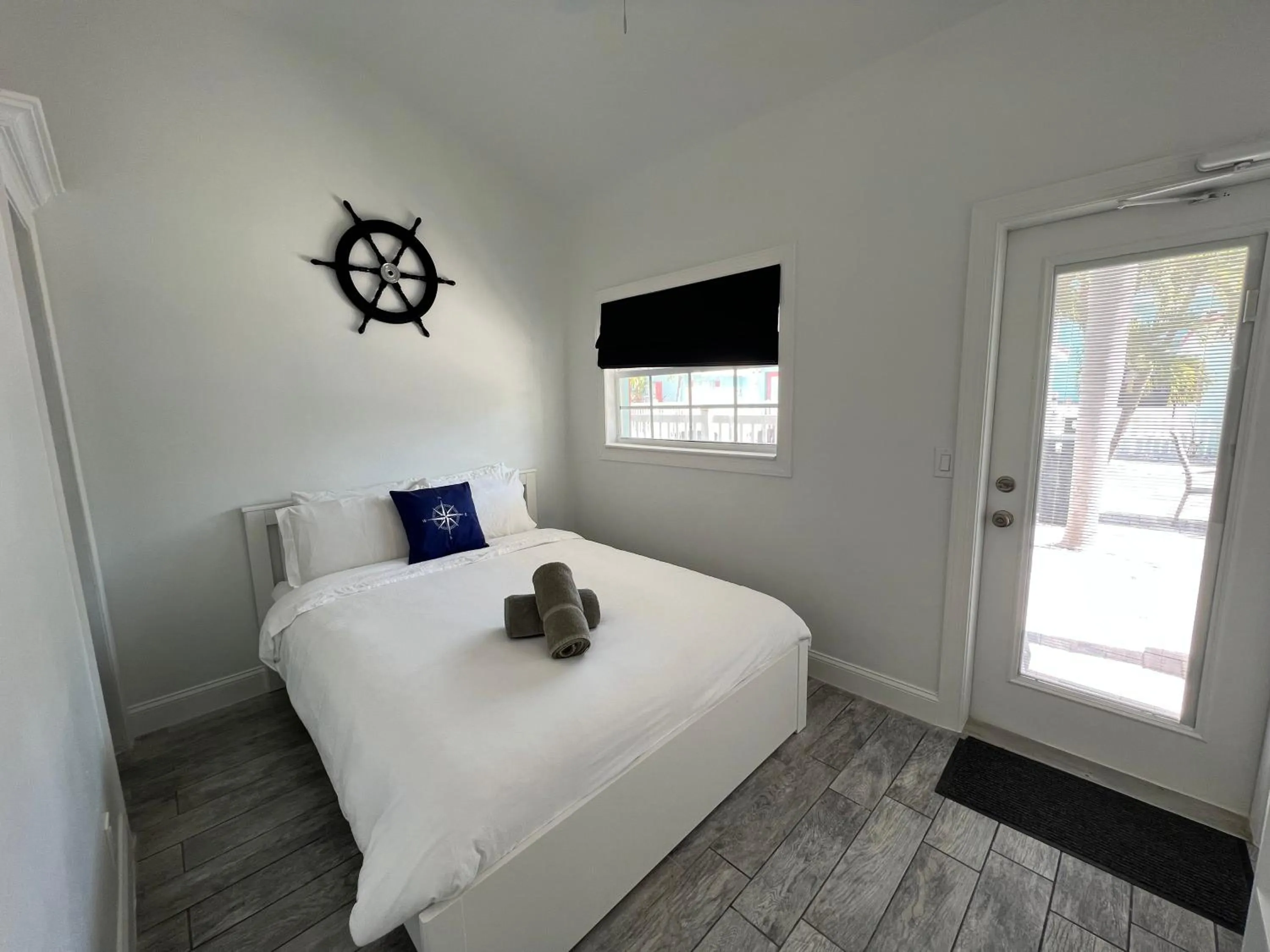 Bed in Blue Waters Treasure Island