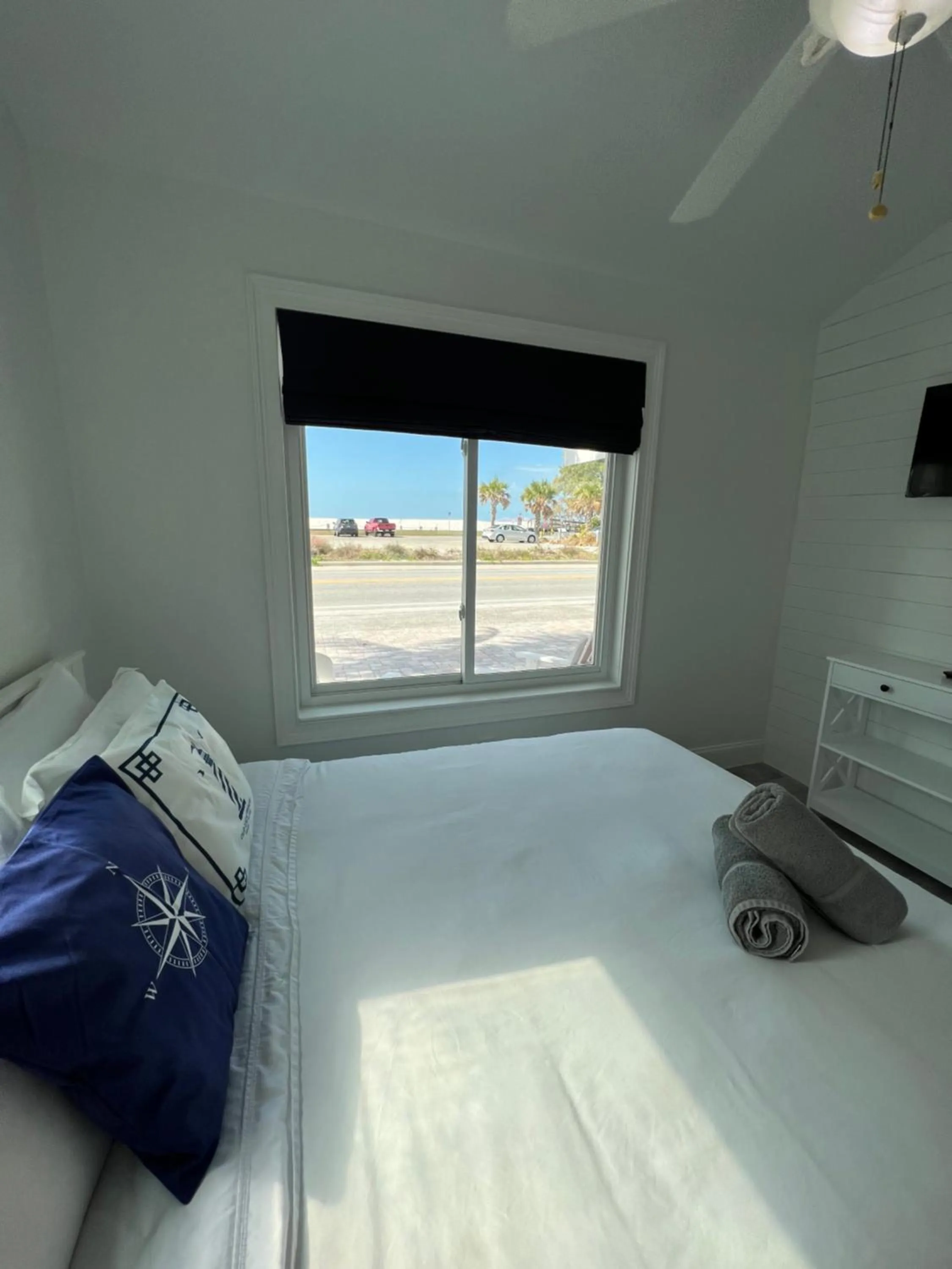 Bed in Blue Waters Treasure Island