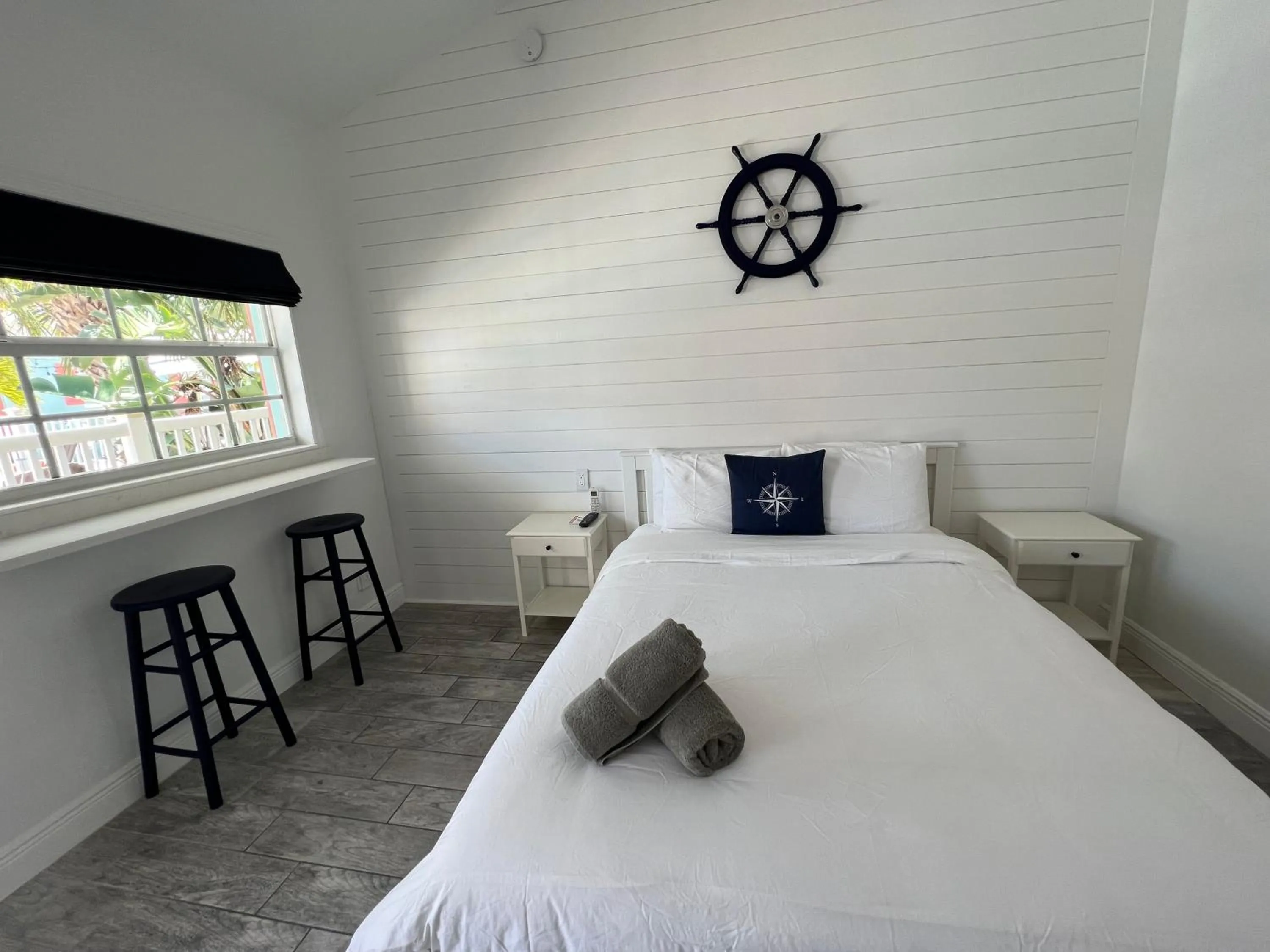 Bed in Blue Waters Treasure Island