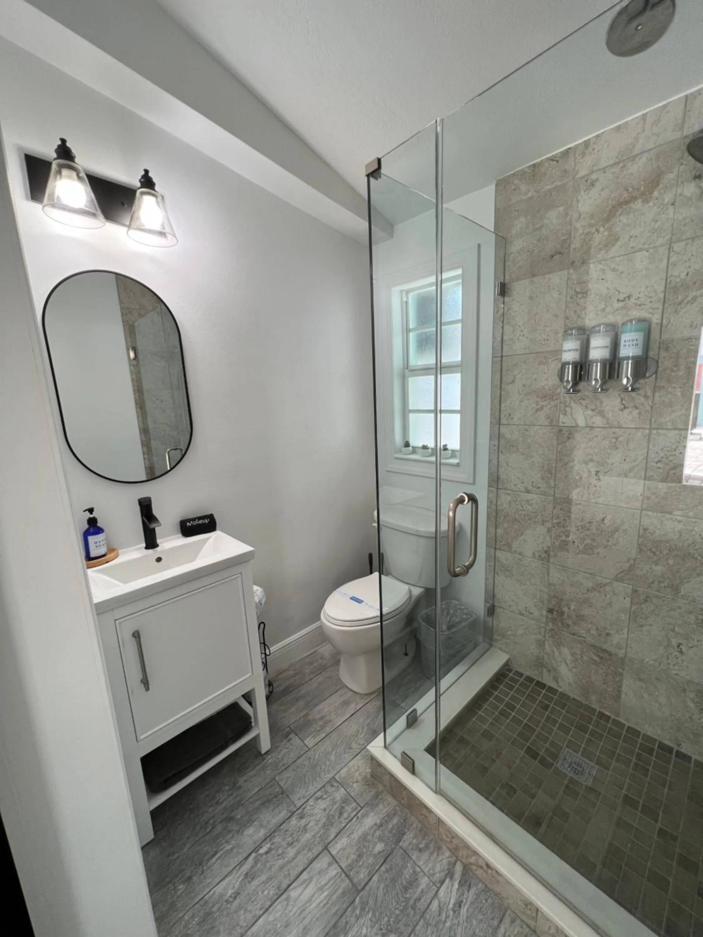 Shower in Blue Waters Treasure Island