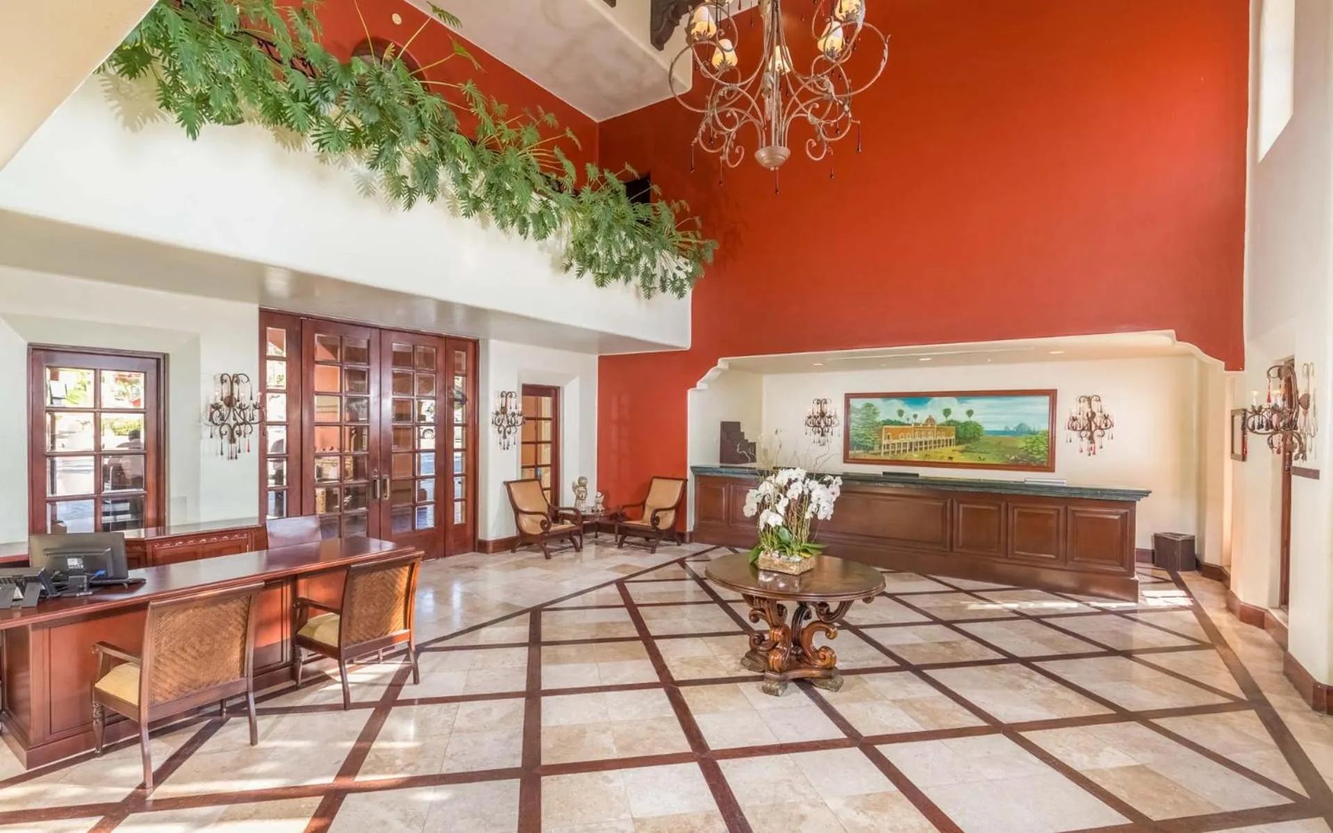 Lobby or reception in The Club at Hacienda del Mar