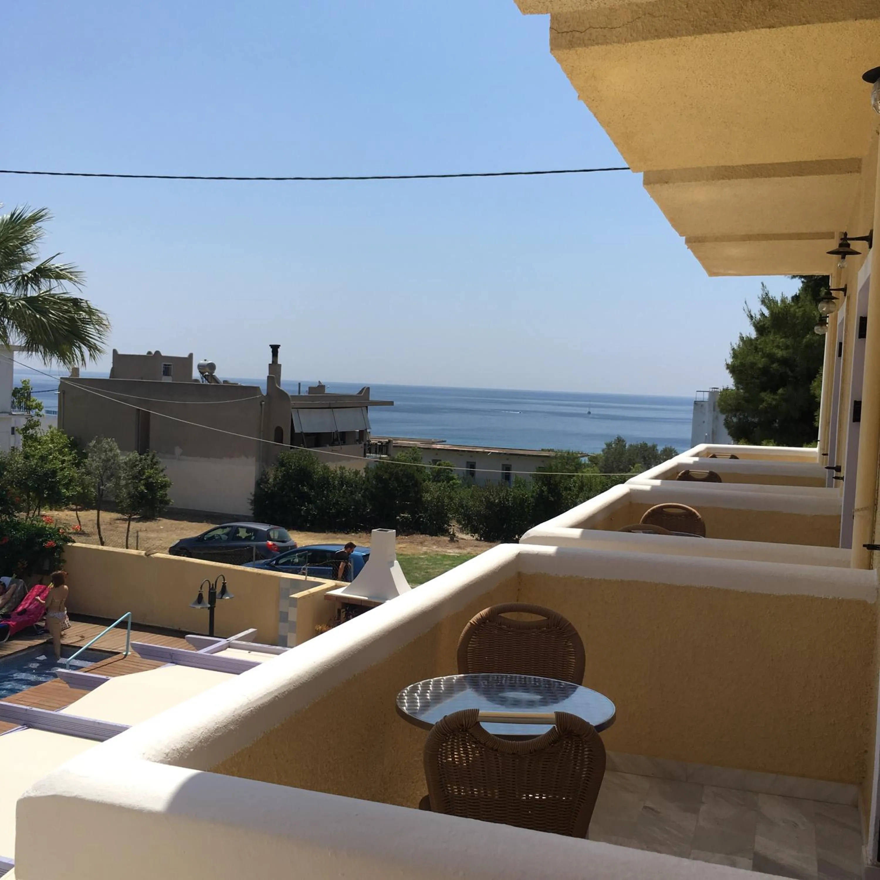 Sea view in Katerina Hotel