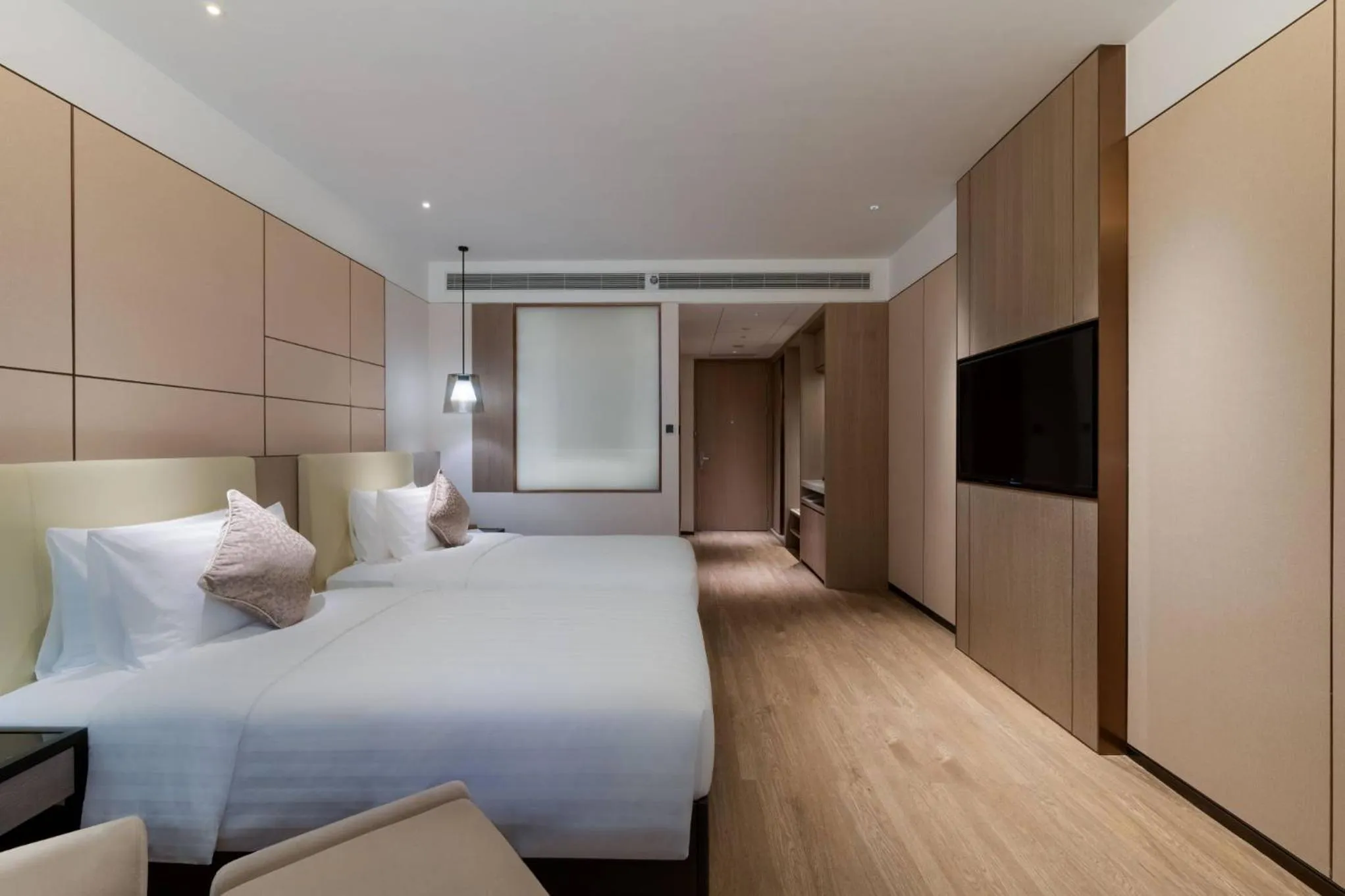 Bedroom, Bed in Kew Green Hotel Hongqiao Shanghai