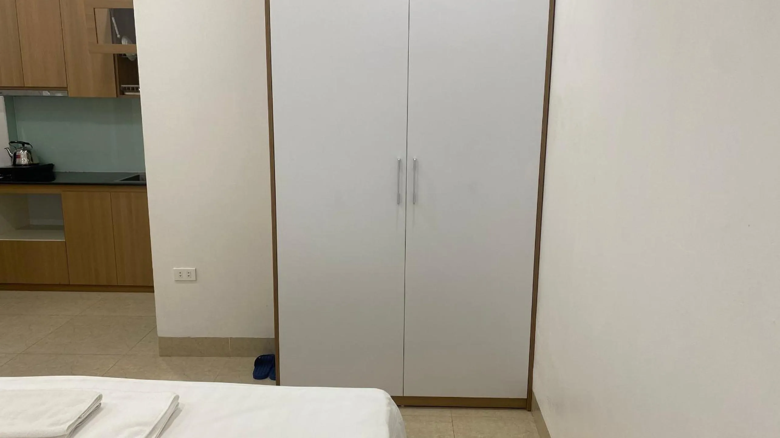 wardrobe, Bed in Era Apartment Tran Thai Tong