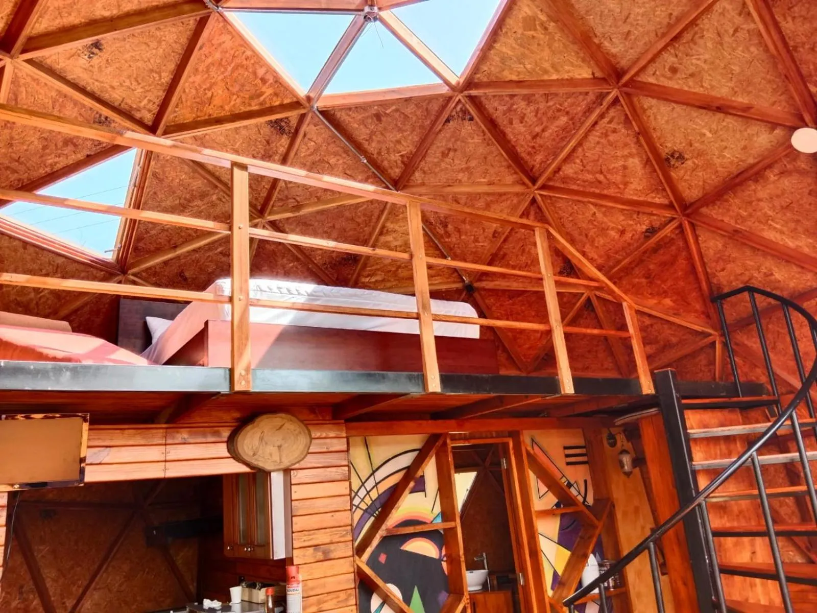 Property building in Glamping San Sebastian