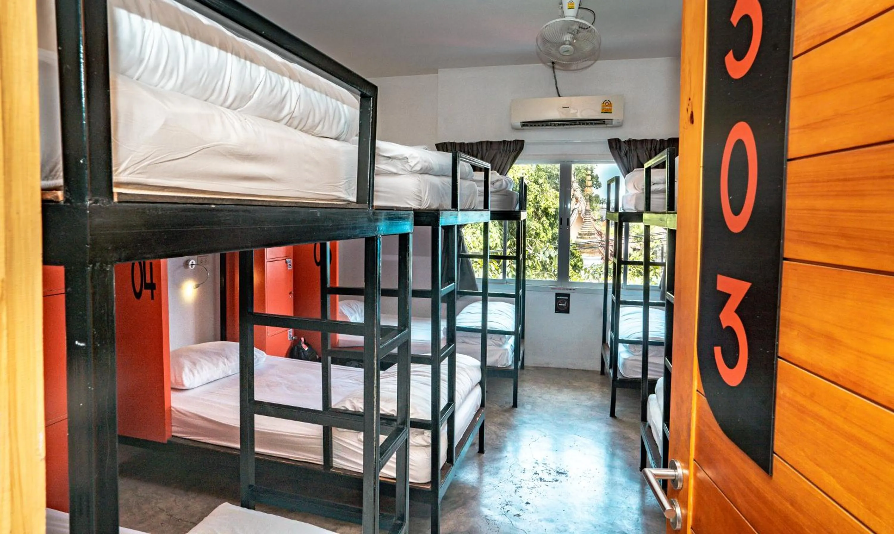 Bed in Mad Monkey Chiang Mai