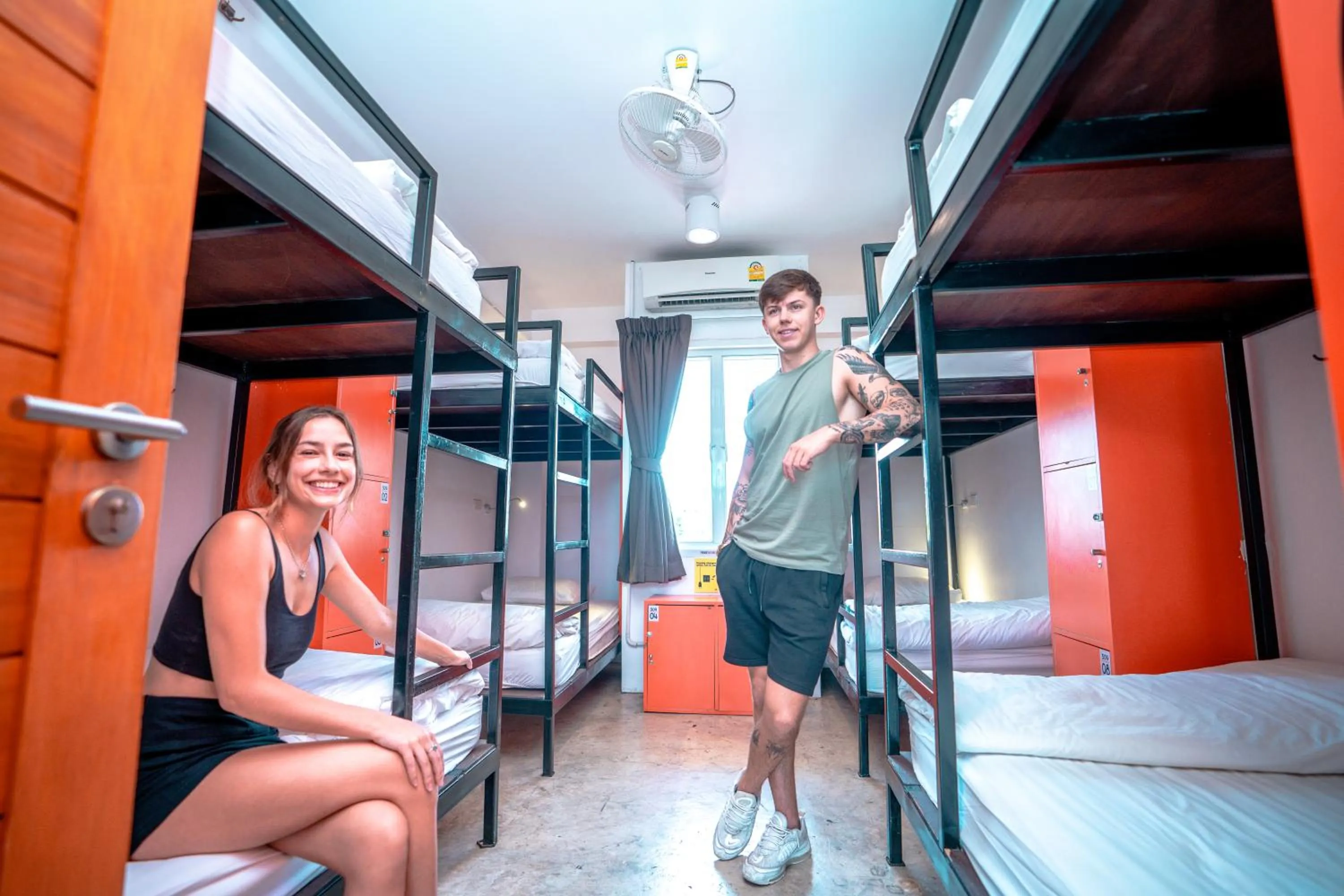 Bed in Mad Monkey Chiang Mai