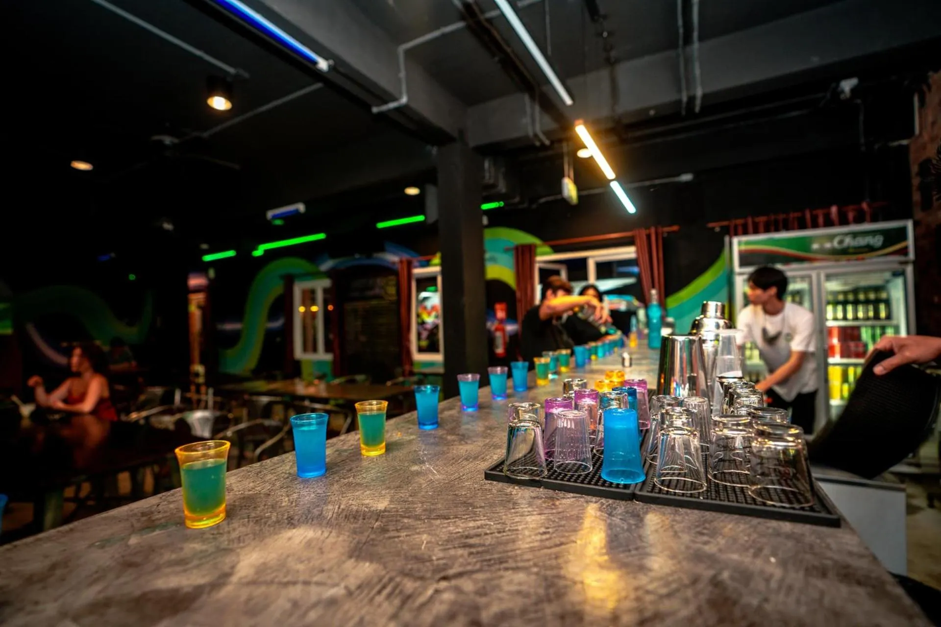 Lounge or bar in Mad Monkey Chiang Mai