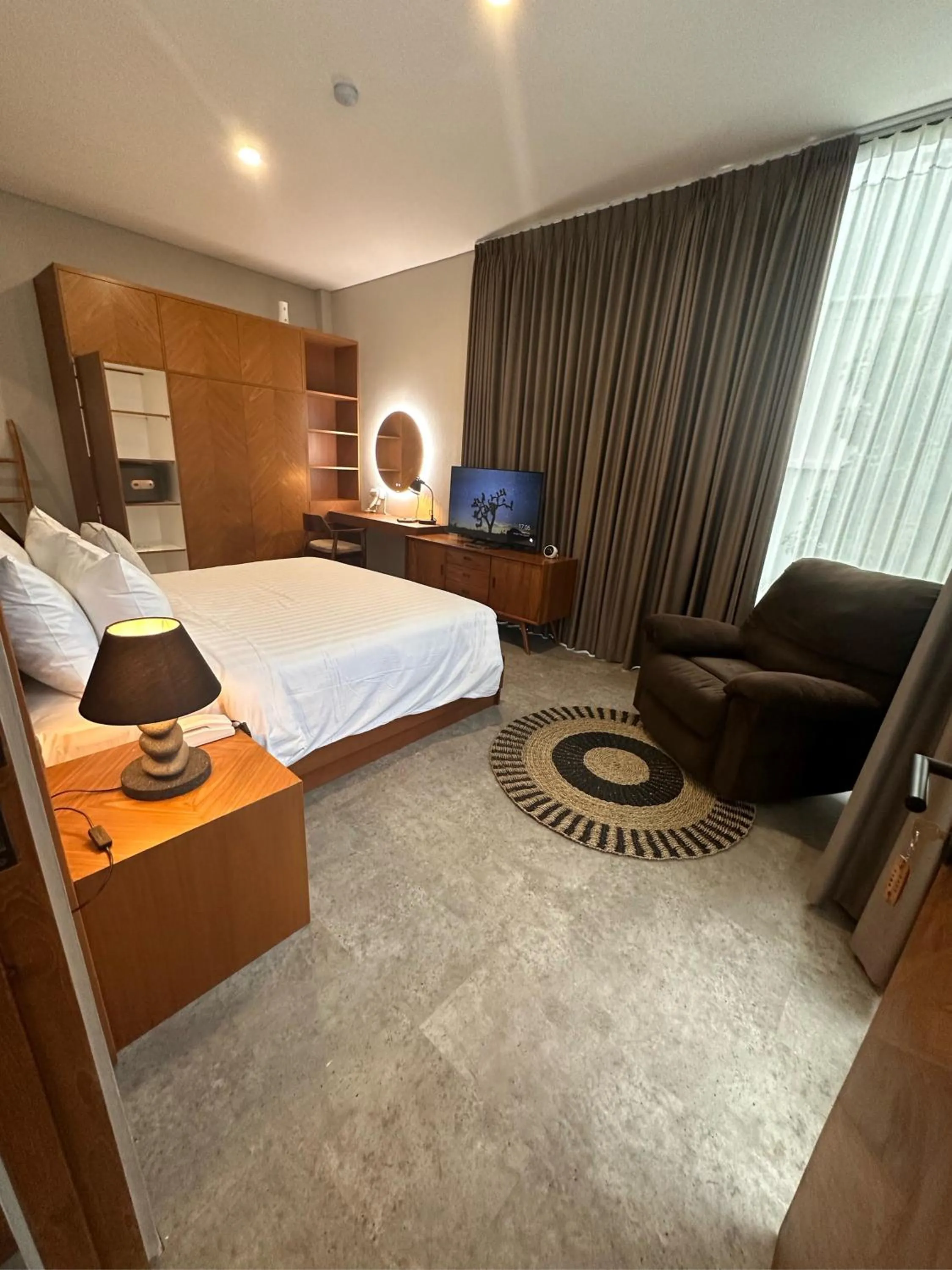 Bed in Sawah Tamanan Villa & Resort