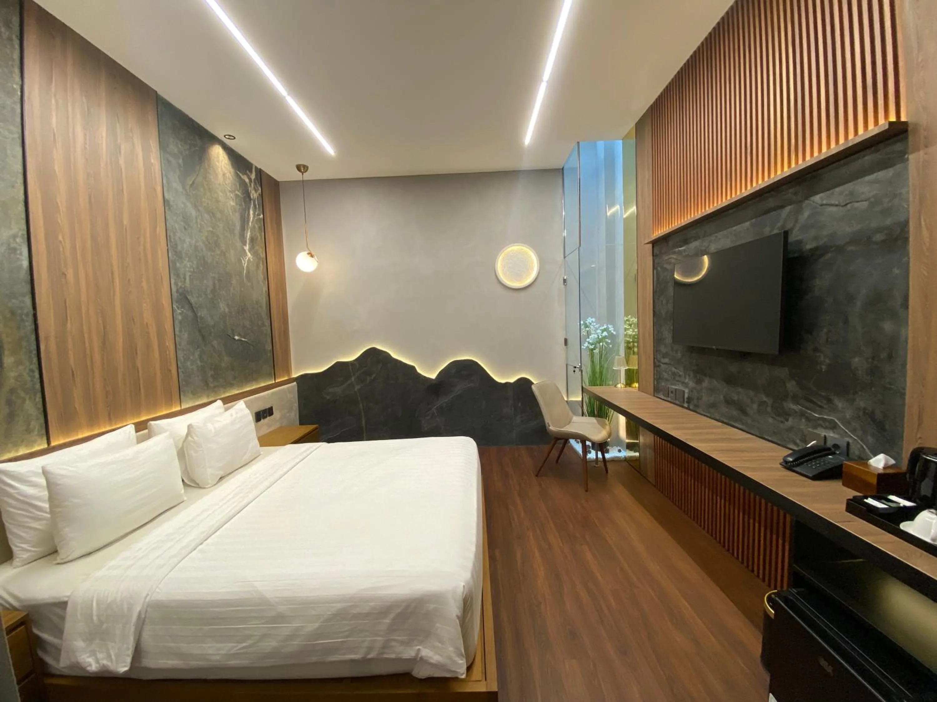 Photo of the whole room, Bed in Sawah Tamanan Villa & Resort