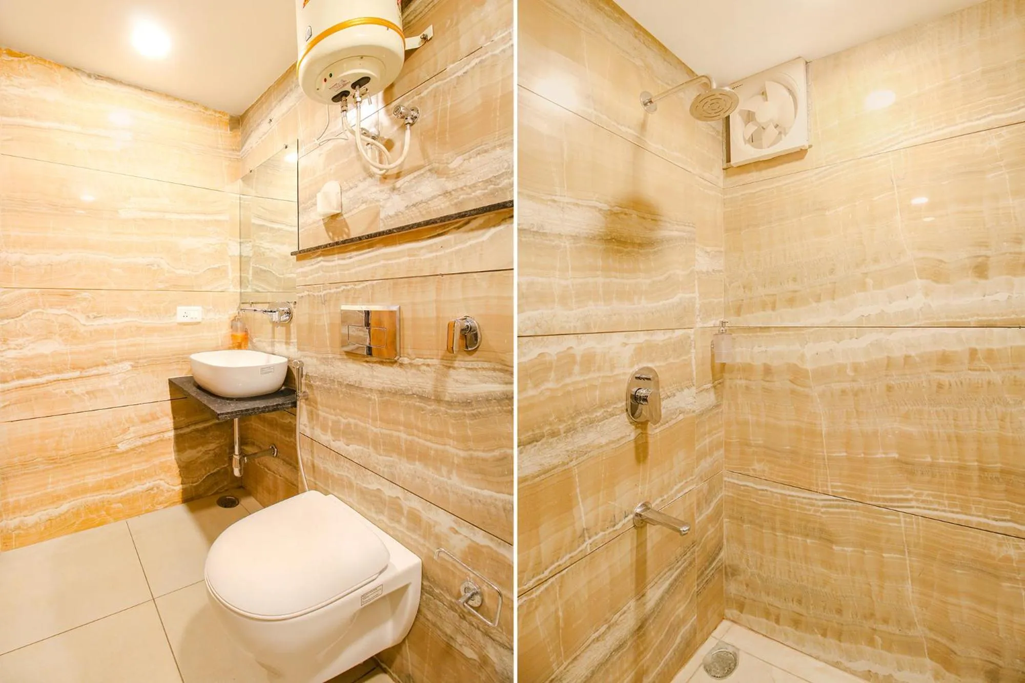 Bathroom in FabHotel Prime Purple Orchid