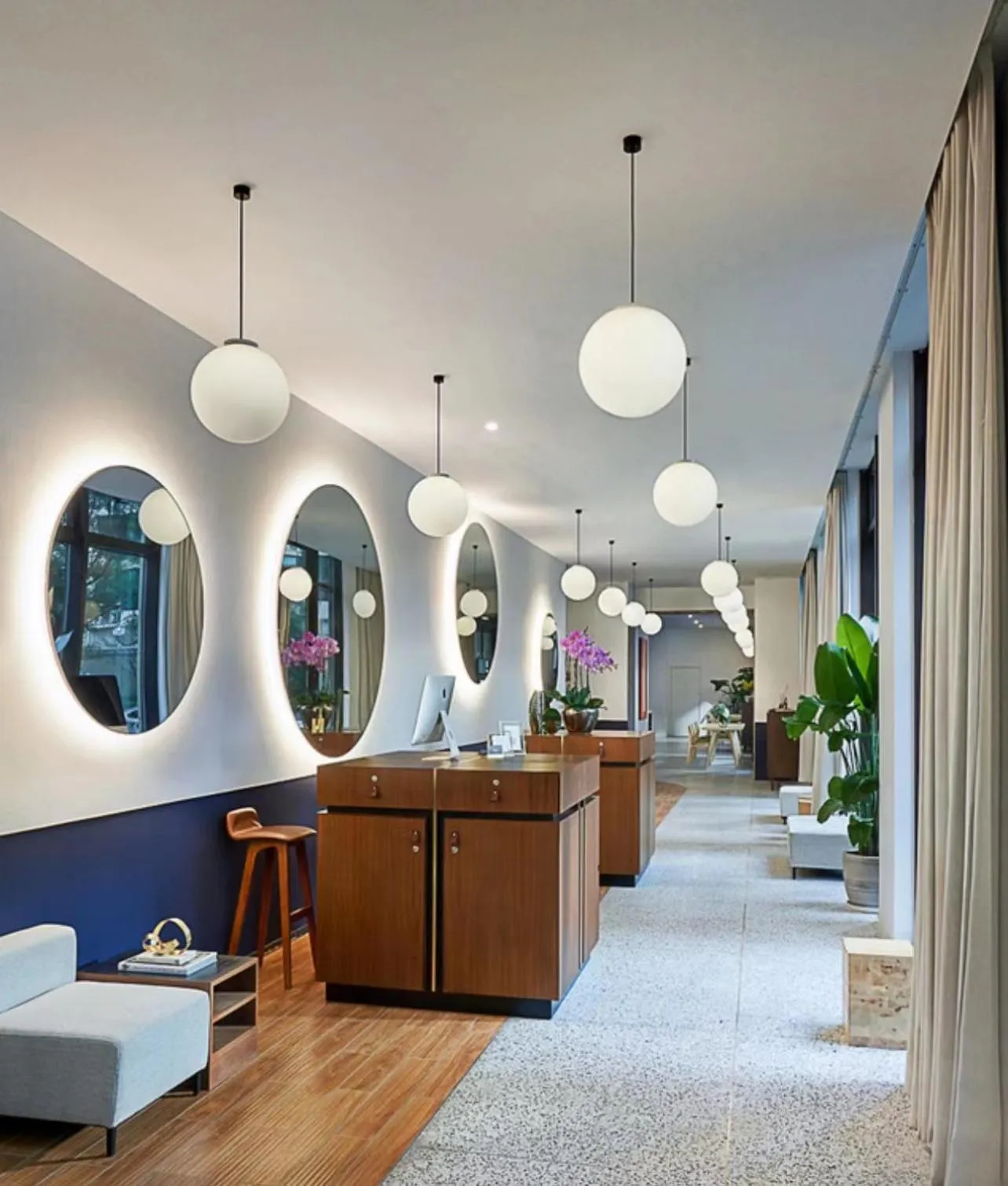 Lobby or reception in basePLUS-Shanghai BINJIANG Serviced Apartment - In room Washing Machine with Dryer function & Kitchen & Free 24hrs Coffee & Close to Expo Museum, Xintiandi & Subway nearby & English speaking & High speed free WiFi