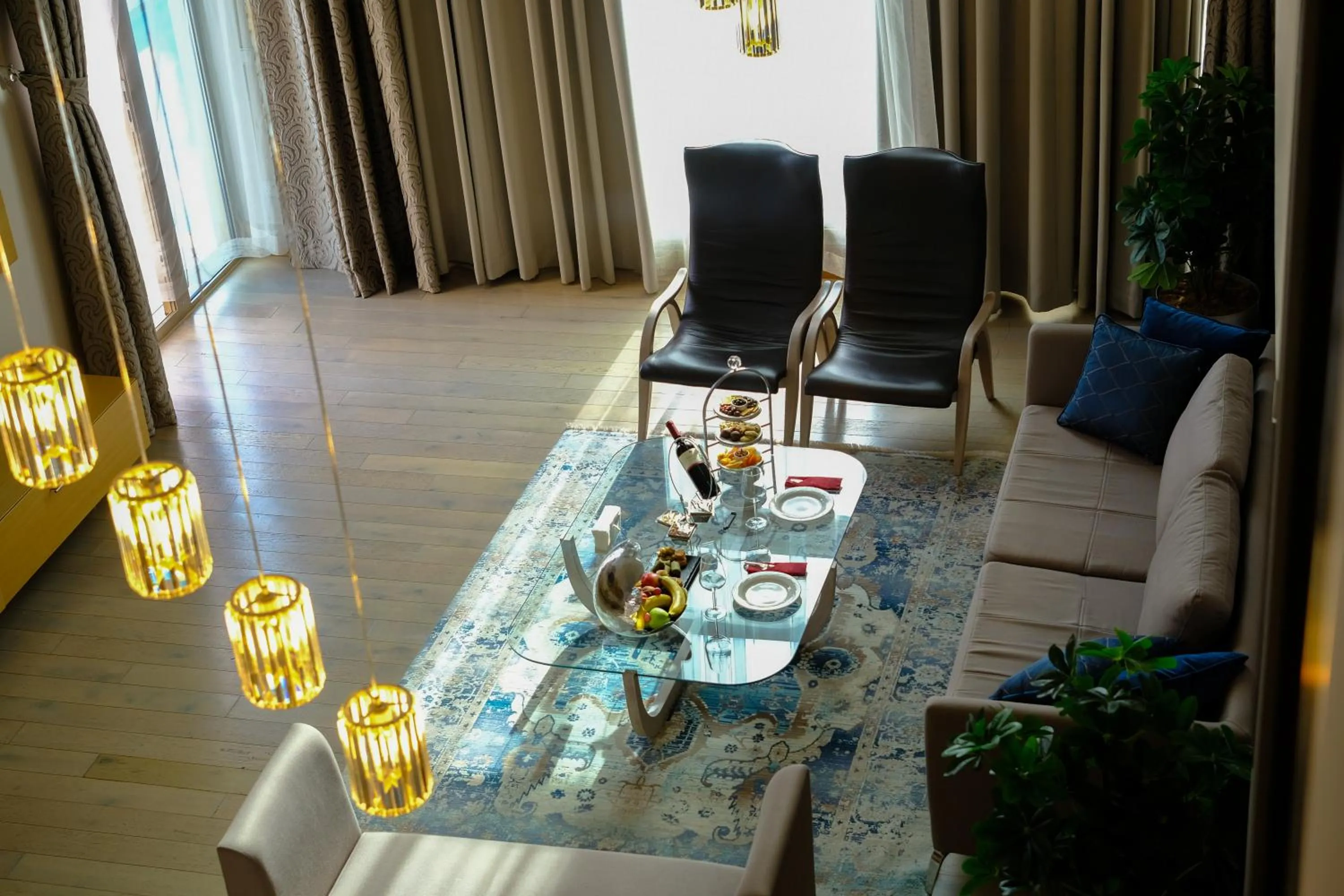 Living room in Concorde Luxury Resort & Casino