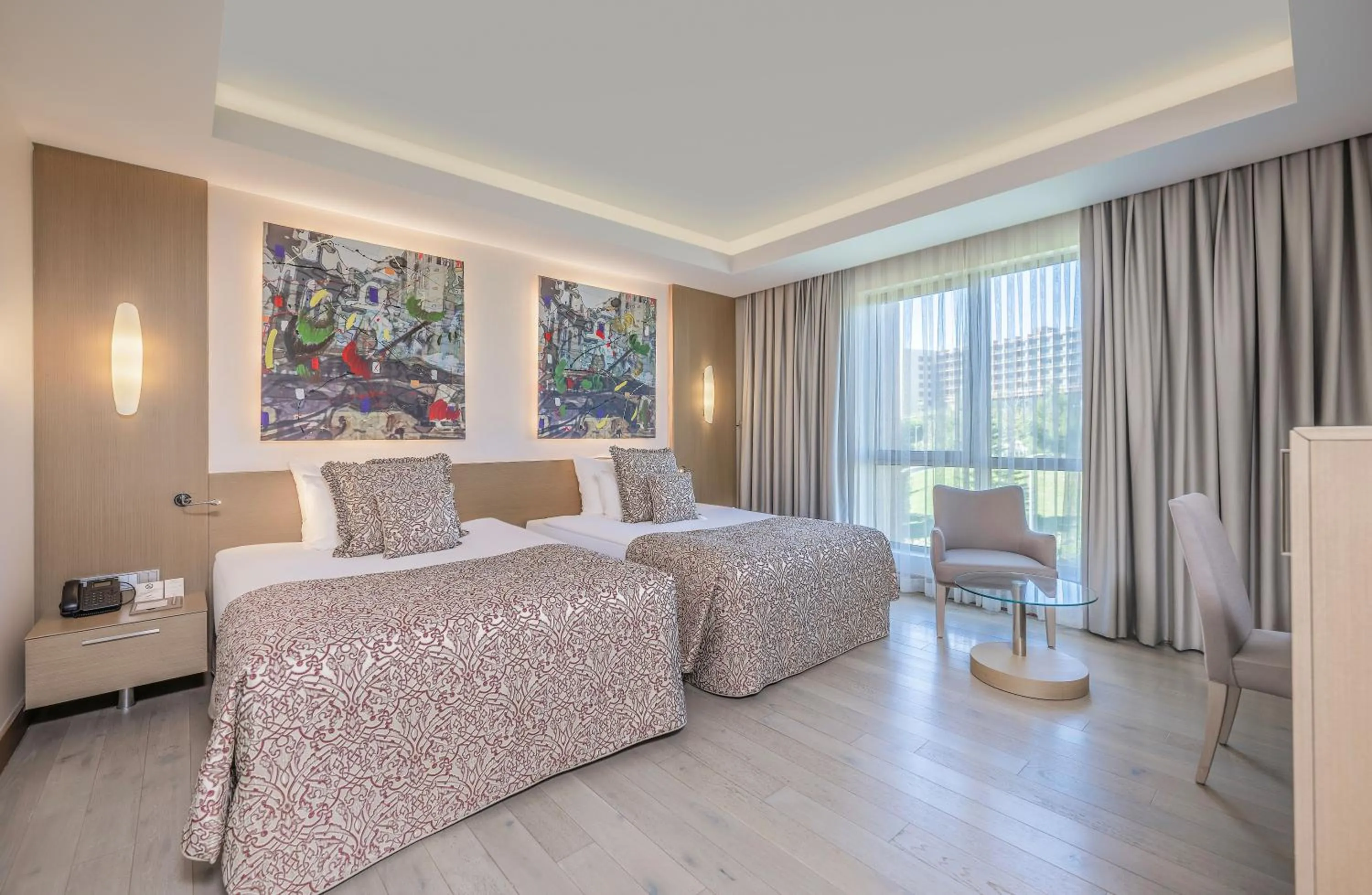 Bed in Concorde Luxury Resort & Casino