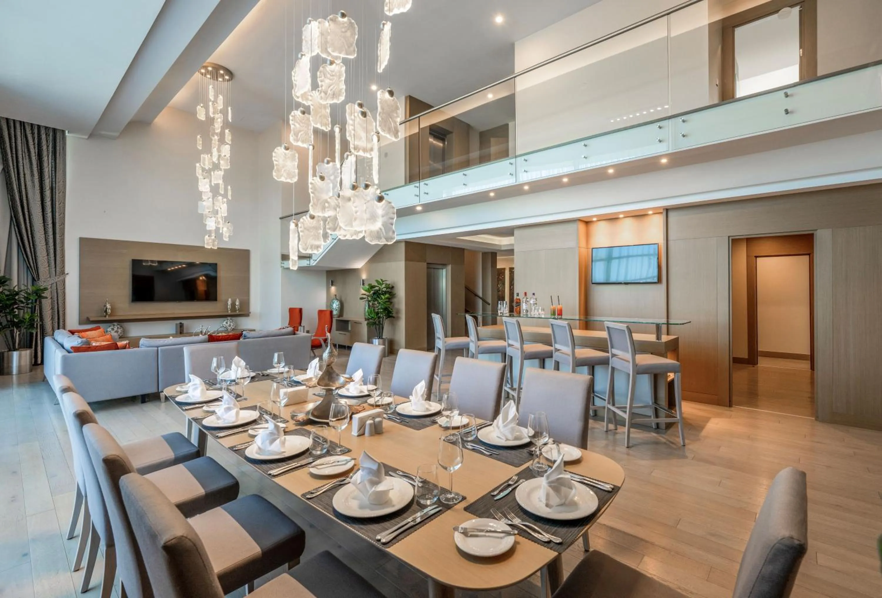 Seating area in Concorde Luxury Resort & Casino