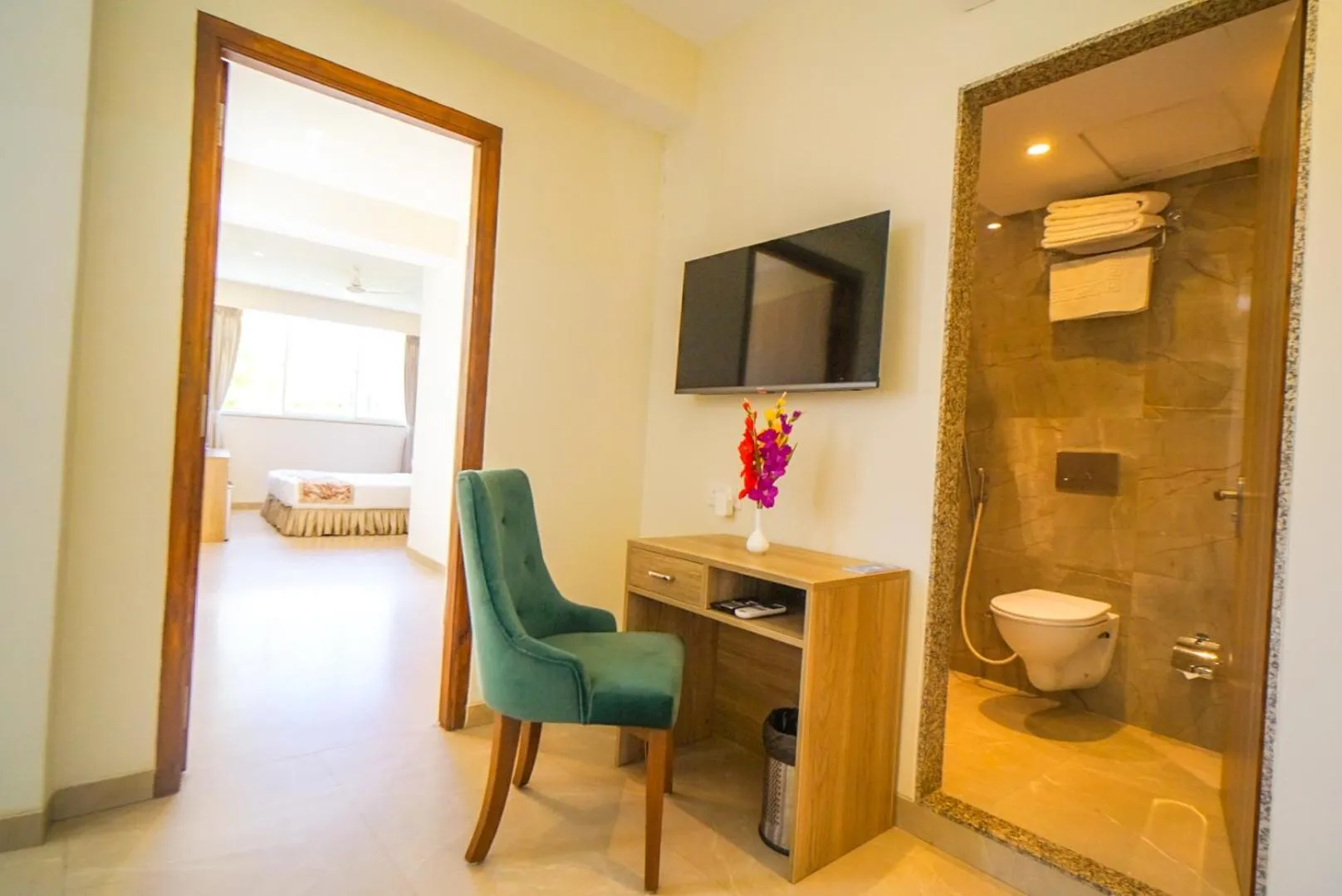 Bathroom in Hotel Flora