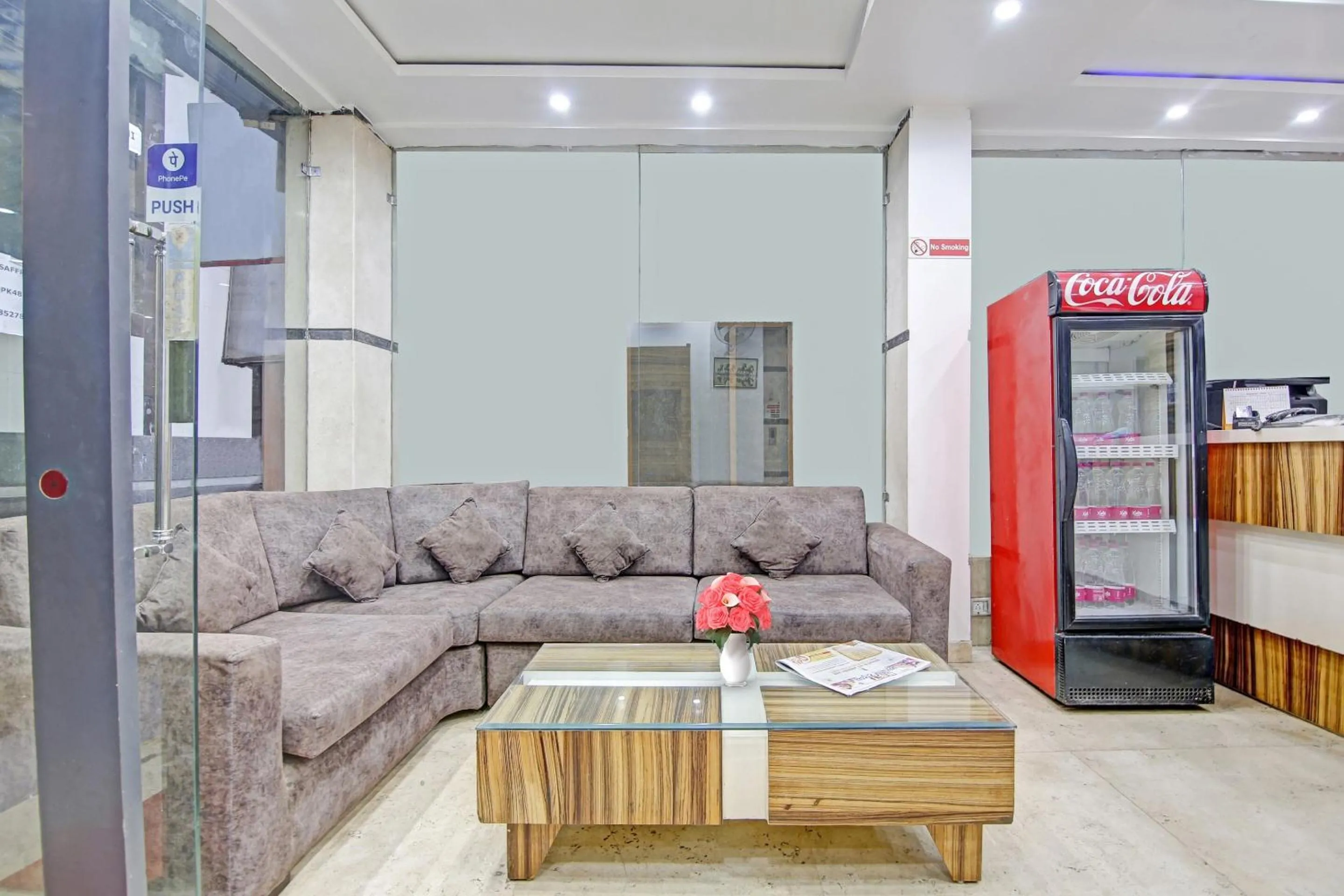 Lobby or reception in Hotel O Saffron Inn