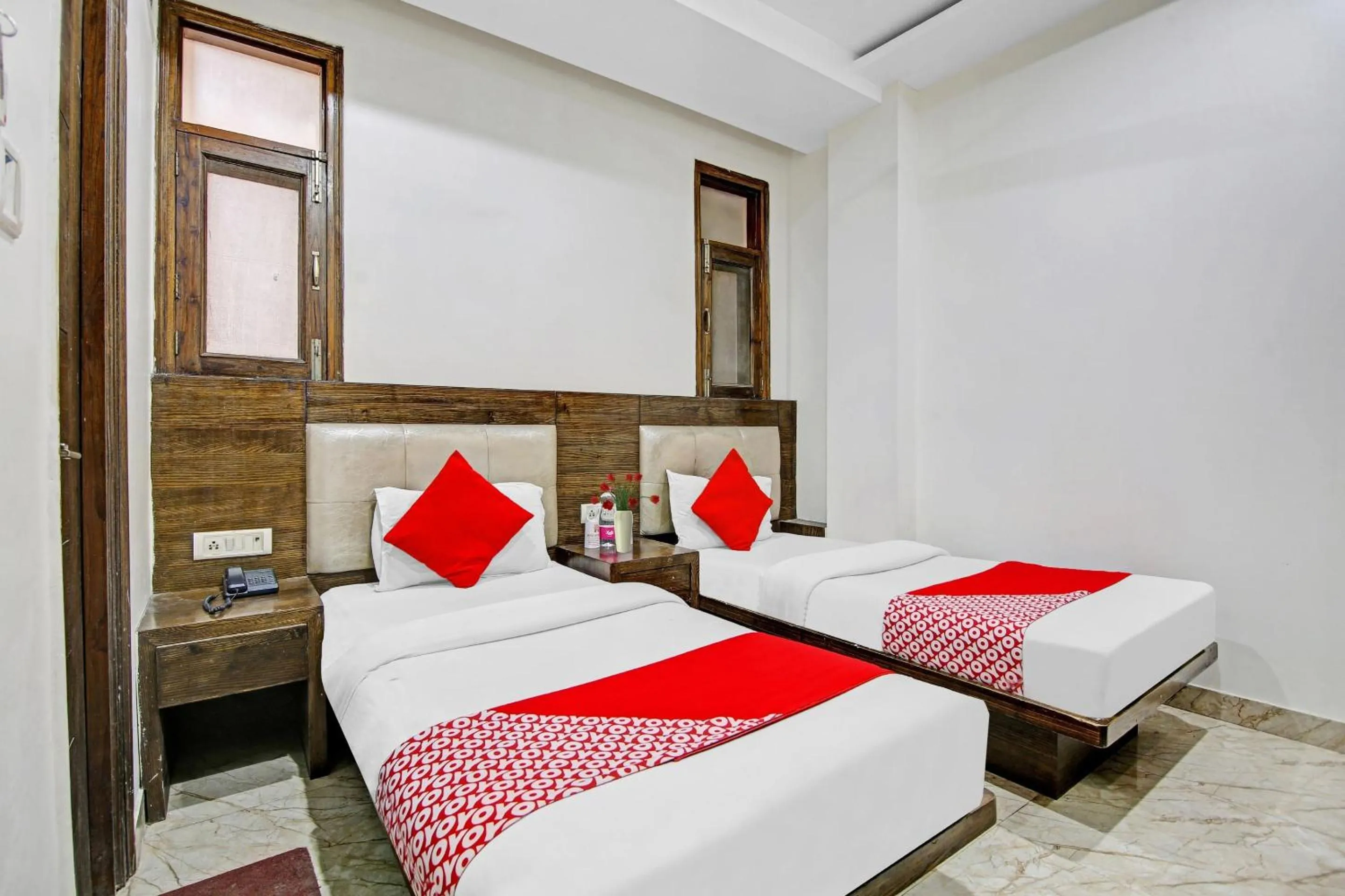 Bedroom in Hotel O Saffron Inn