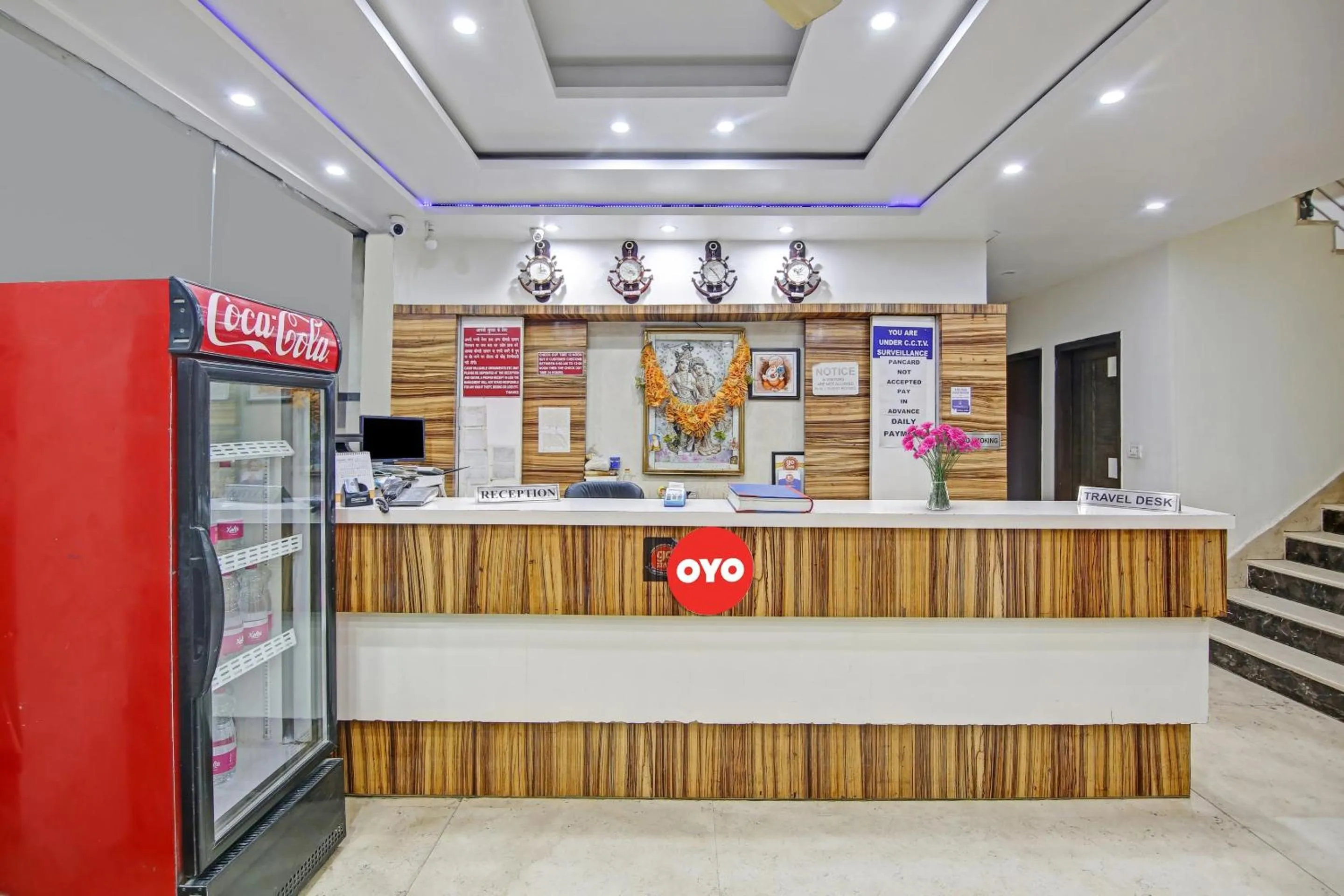 Lobby or reception in Hotel O Saffron Inn