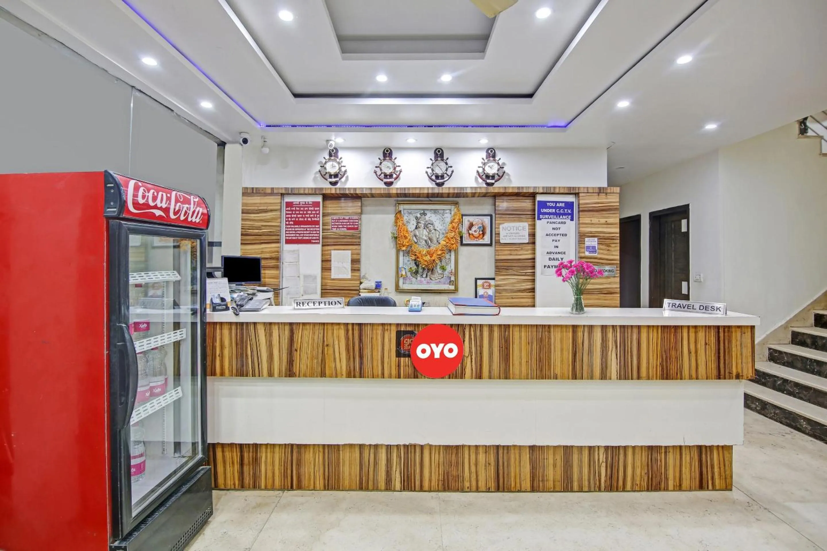 Lobby or reception in Hotel O Saffron Inn