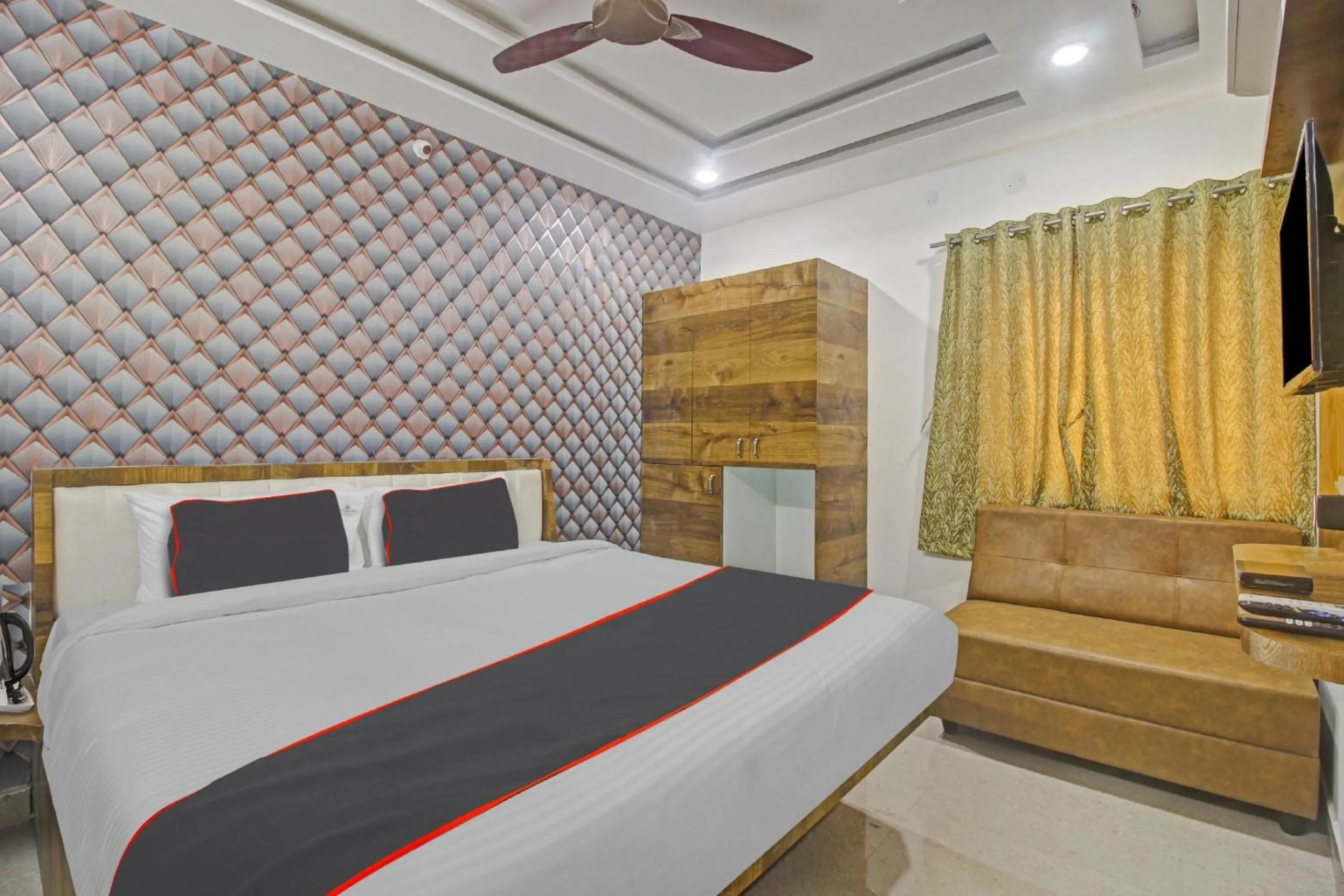 Bedroom, Bed in Super Collection O Vinayaka Luxury Stays