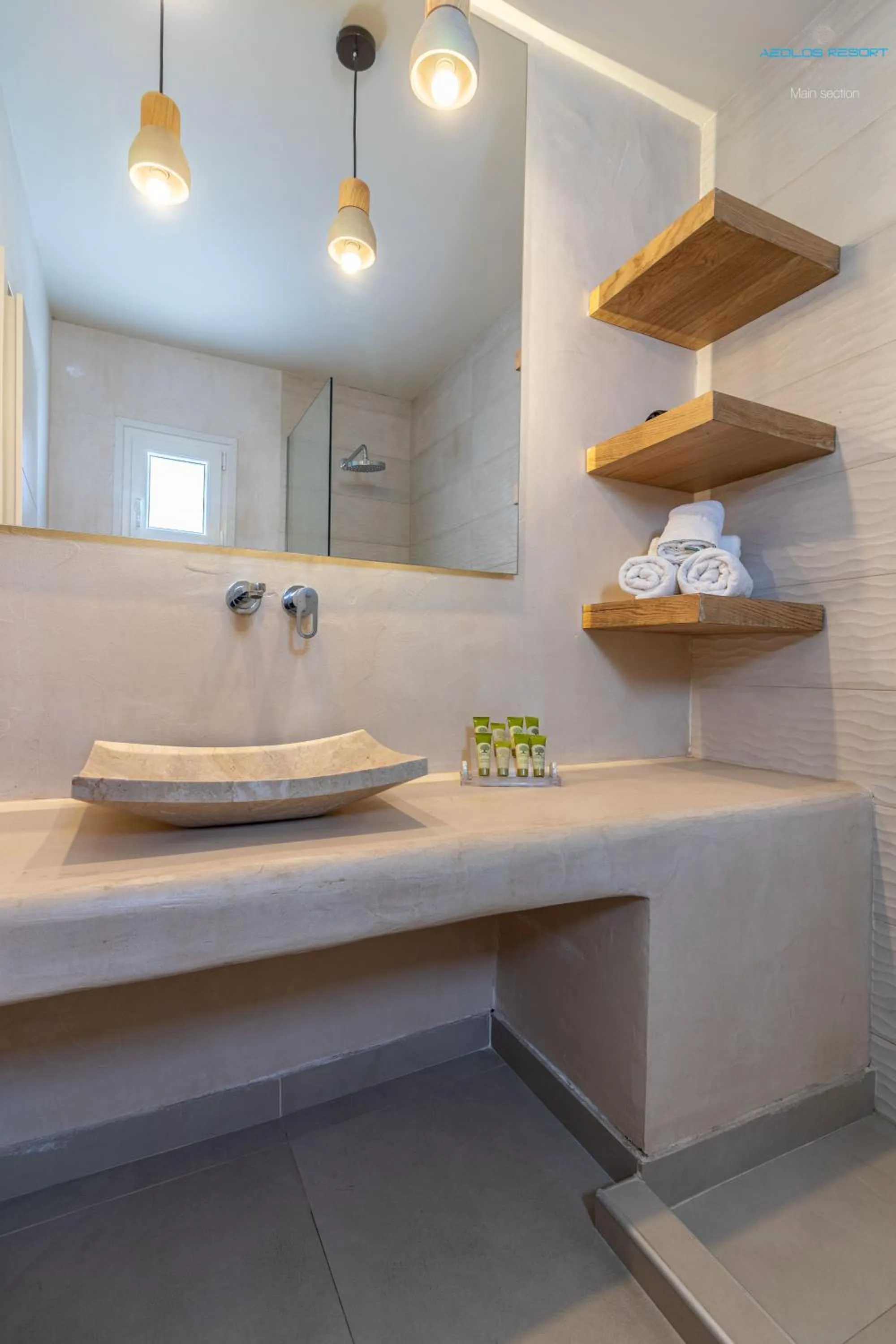 Bathroom in Aeolos Resort