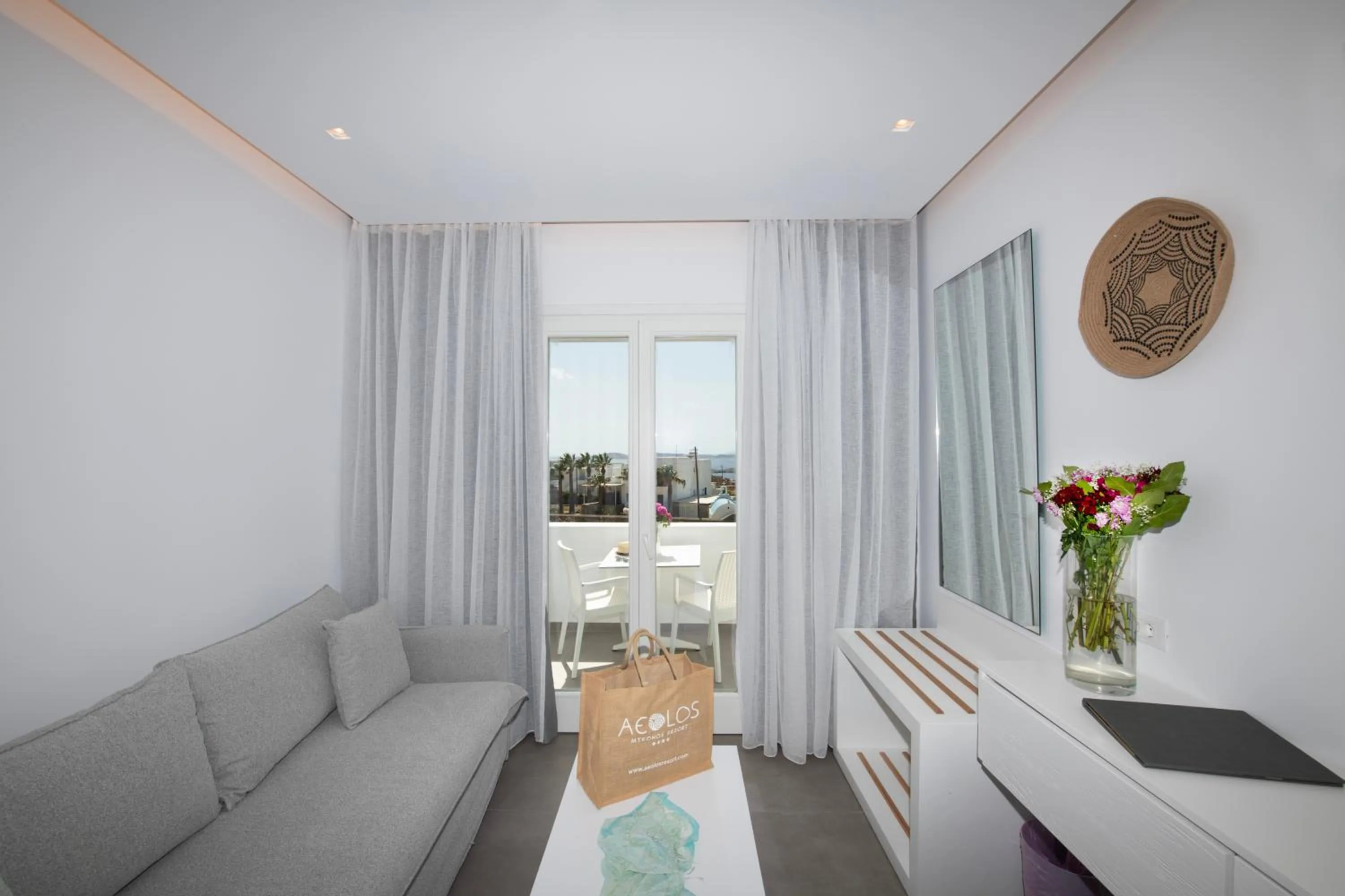 Living room in Aeolos Resort