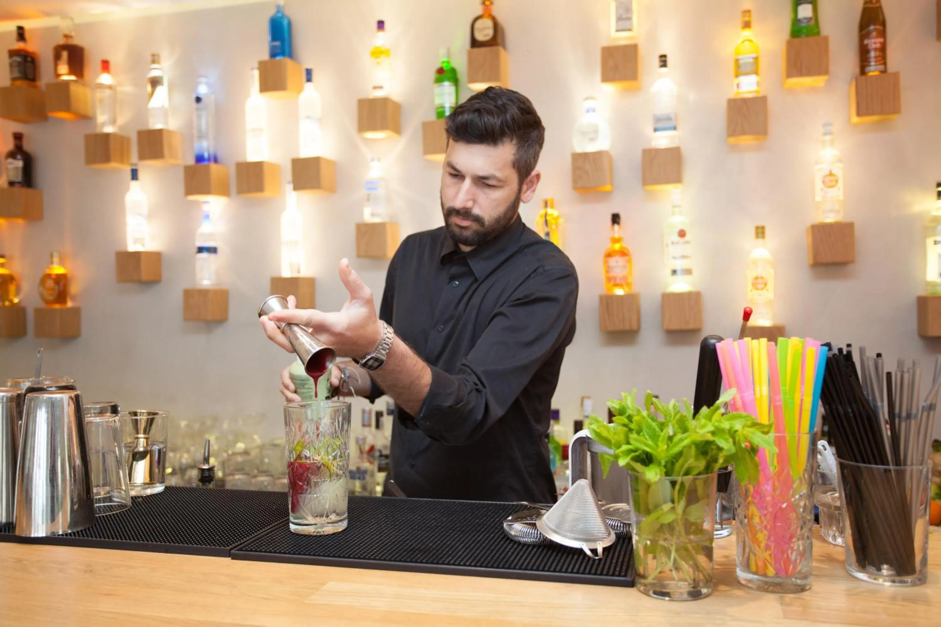 Lounge or bar in Aeolos Resort