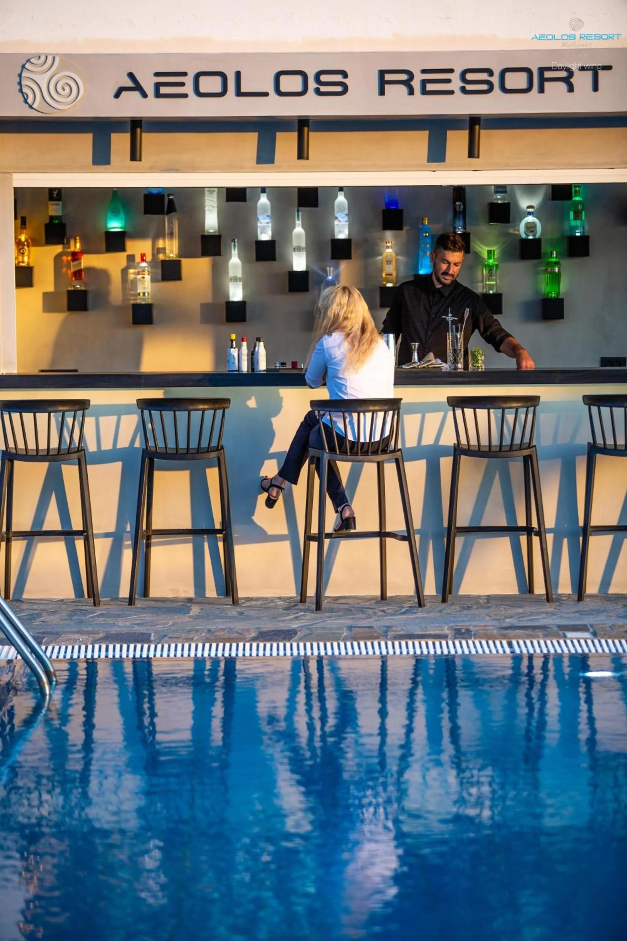 Lounge or bar in Aeolos Resort