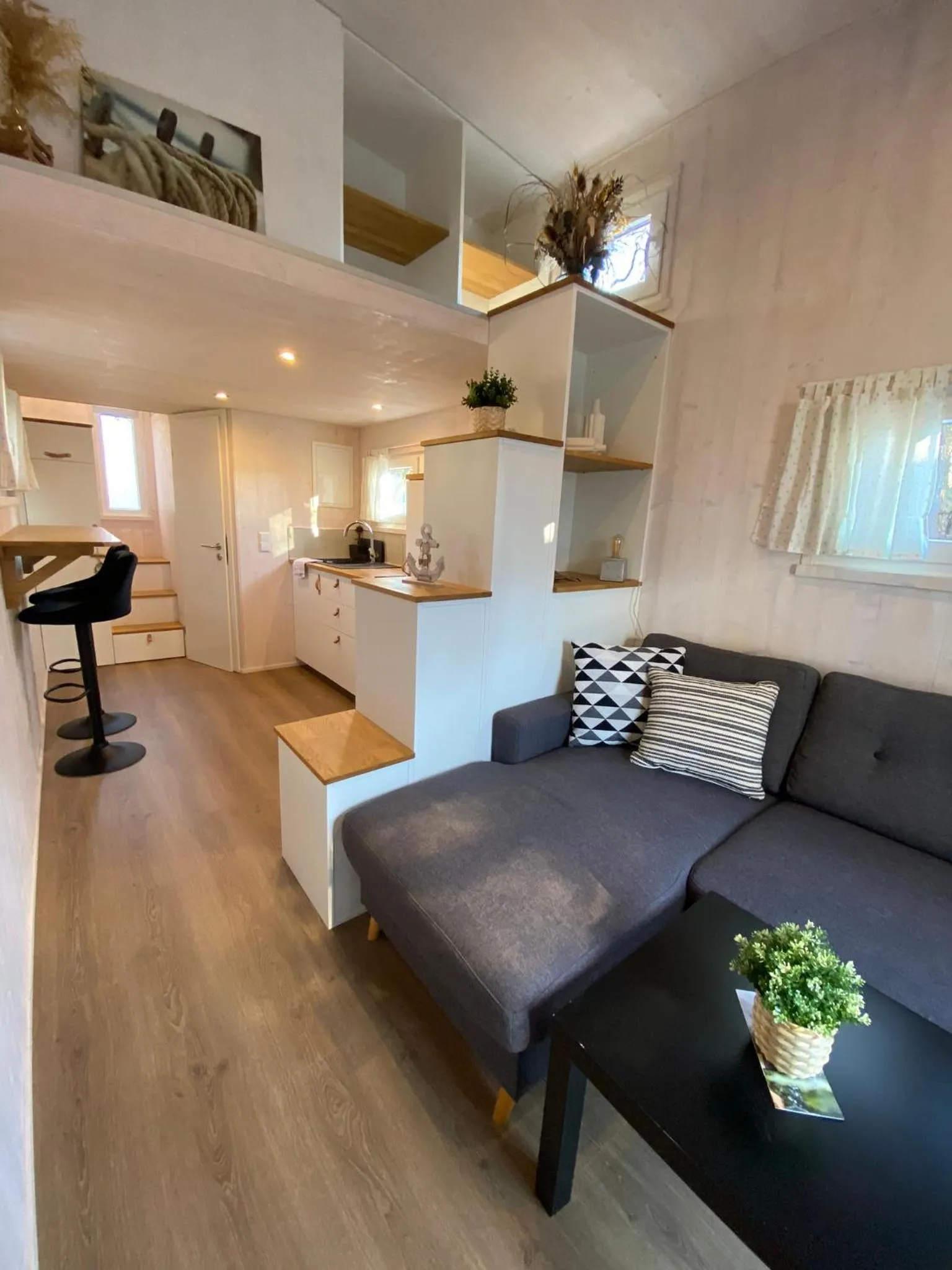 Tiny House Stever im PIER9 Tiny House Hotel