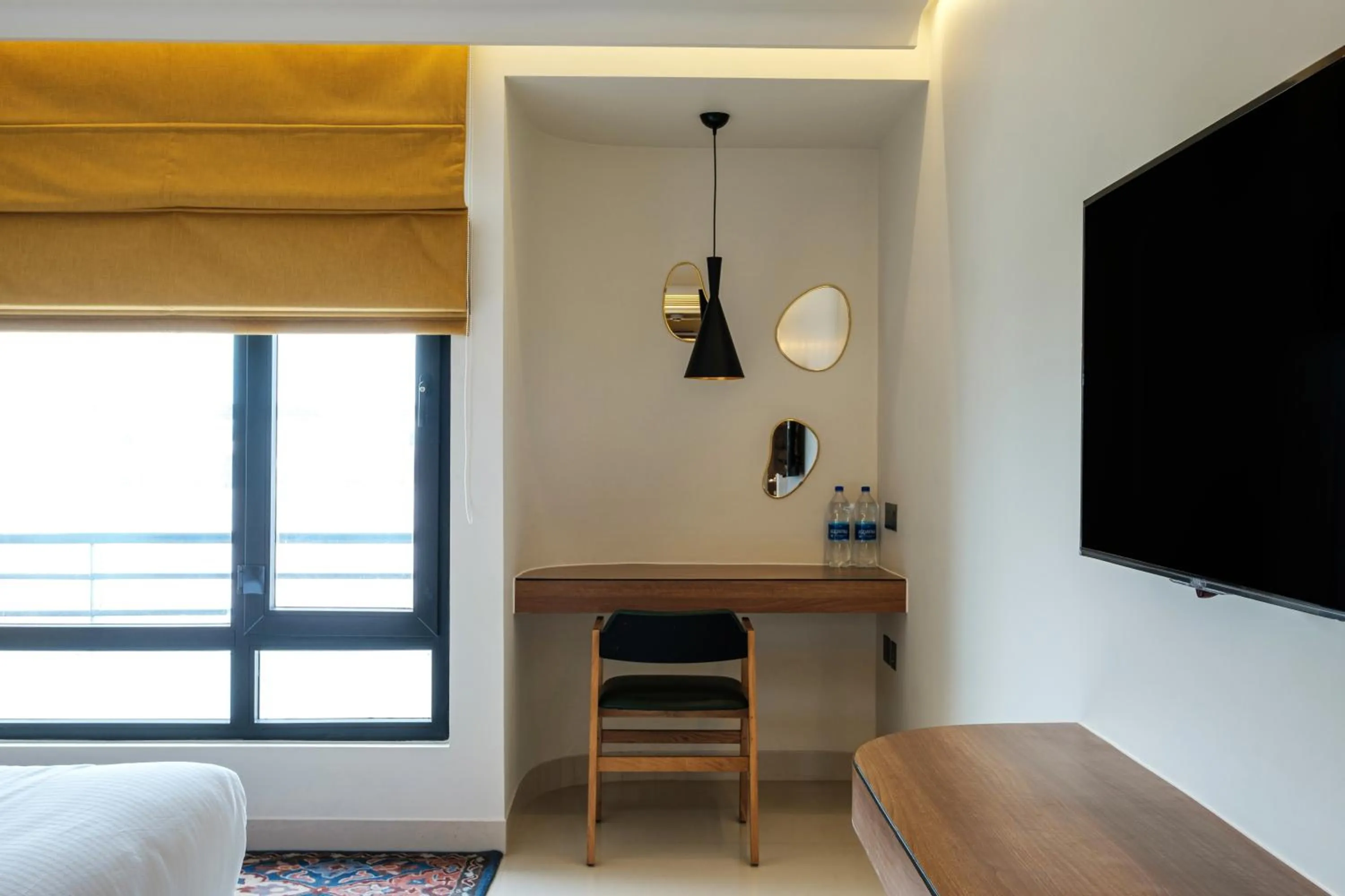 Bedroom, Bed in Indie Stays Jaipur