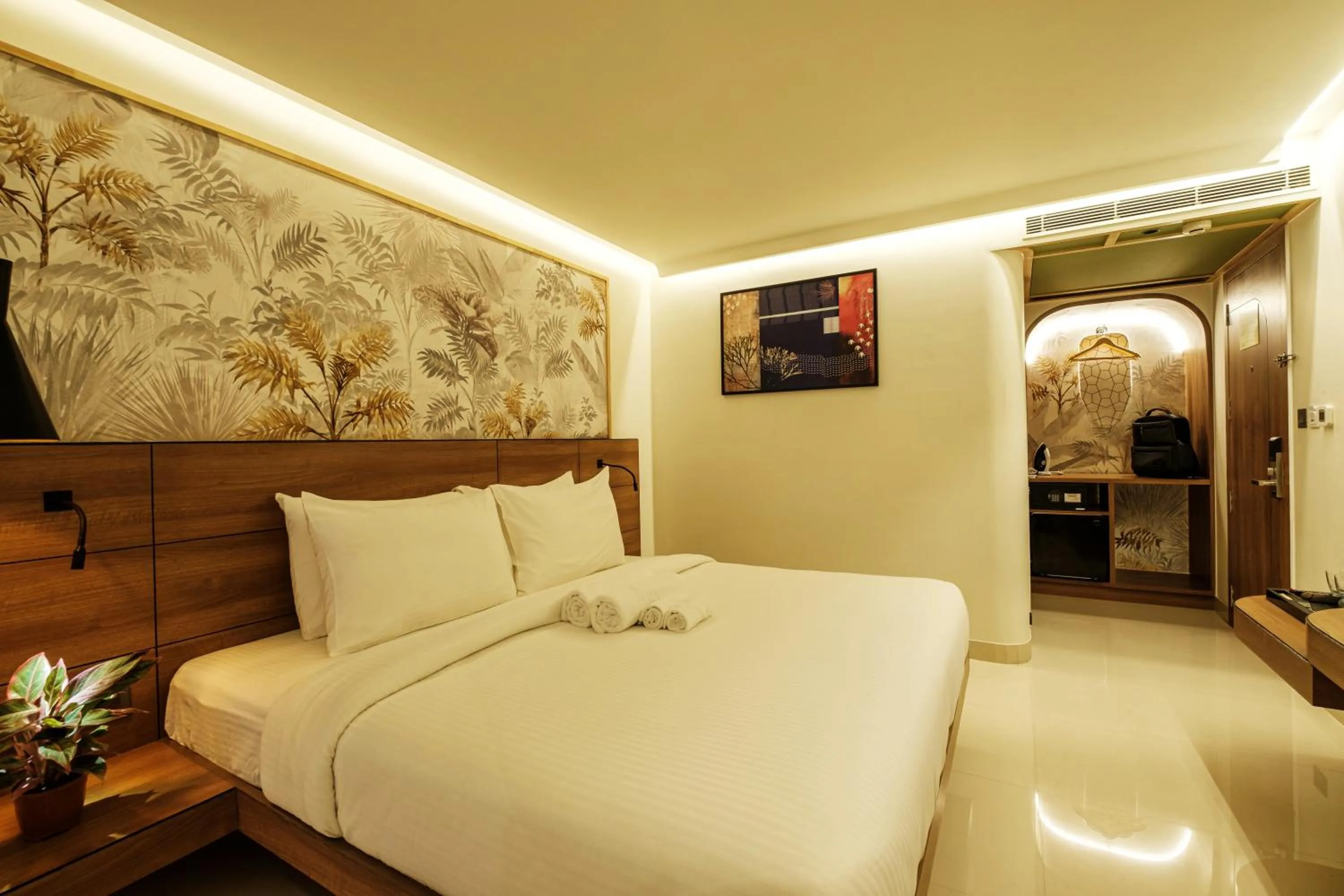 Bed in Indie Stays Jaipur