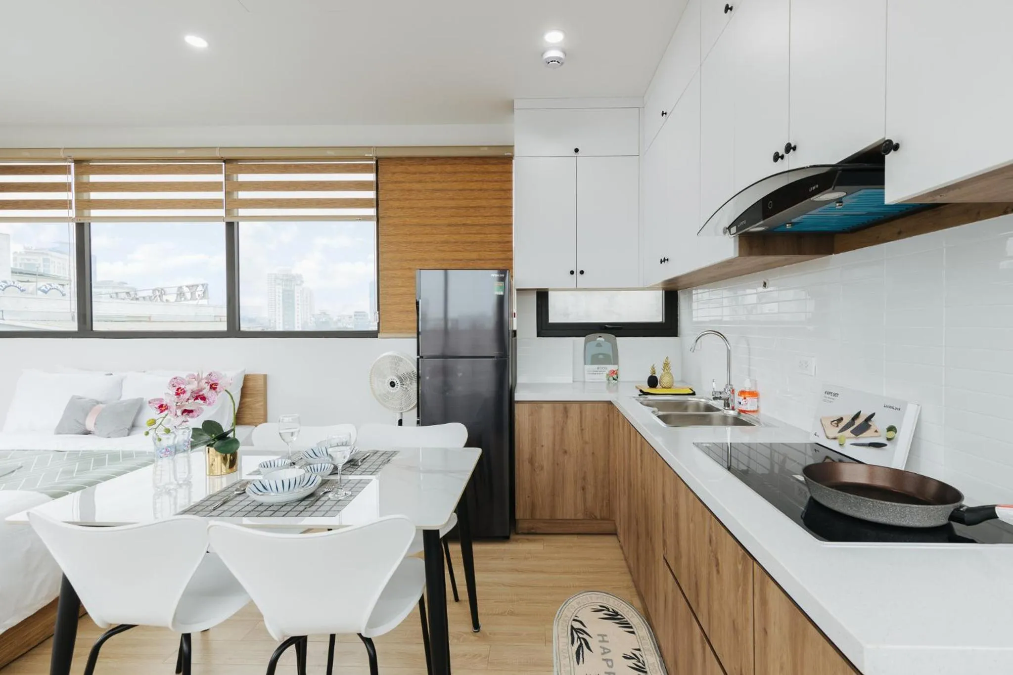 kitchen in Myrcella Urban Studio