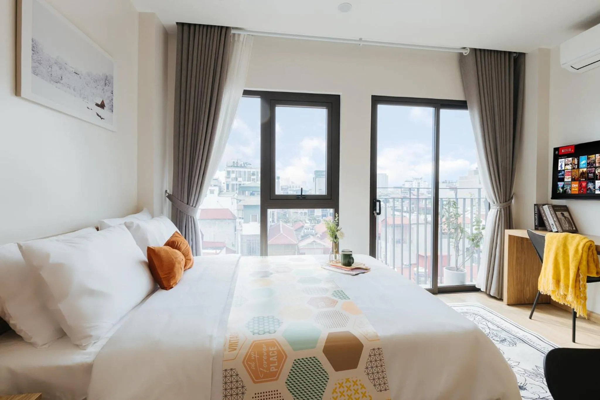 Bedroom, Bed in Myrcella Urban Studio