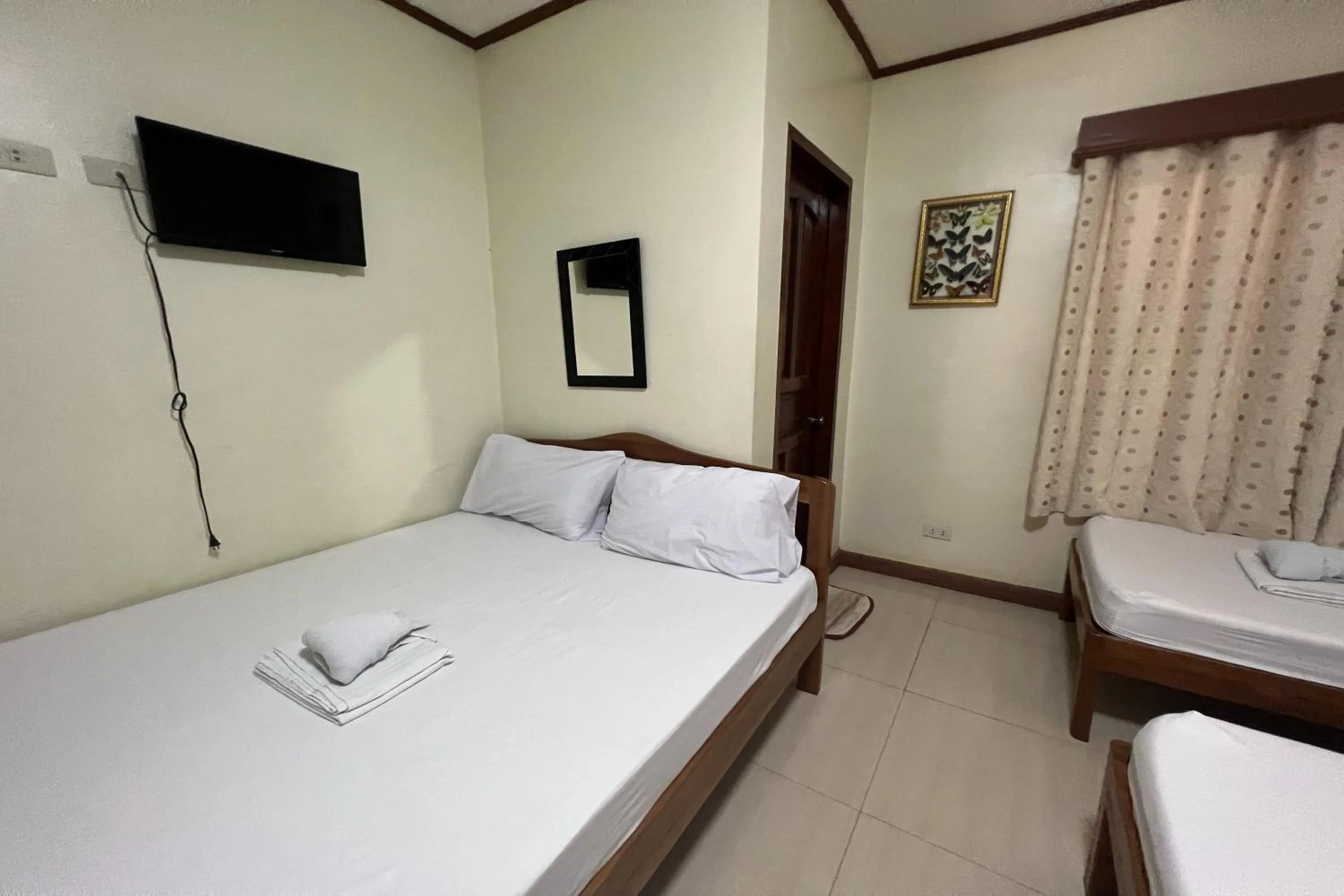 Bed in Tenzai Homestay