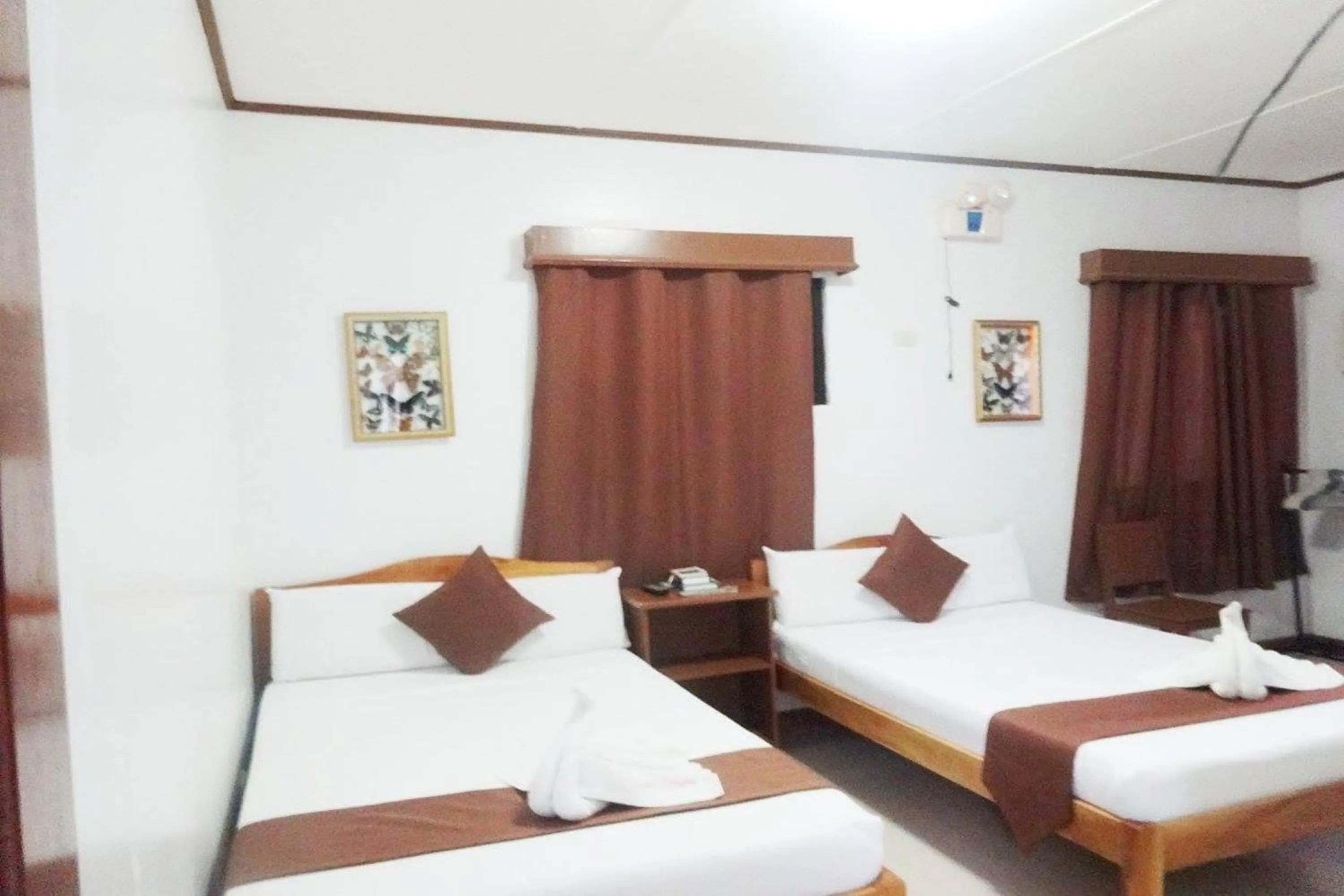Bed in Tenzai Homestay