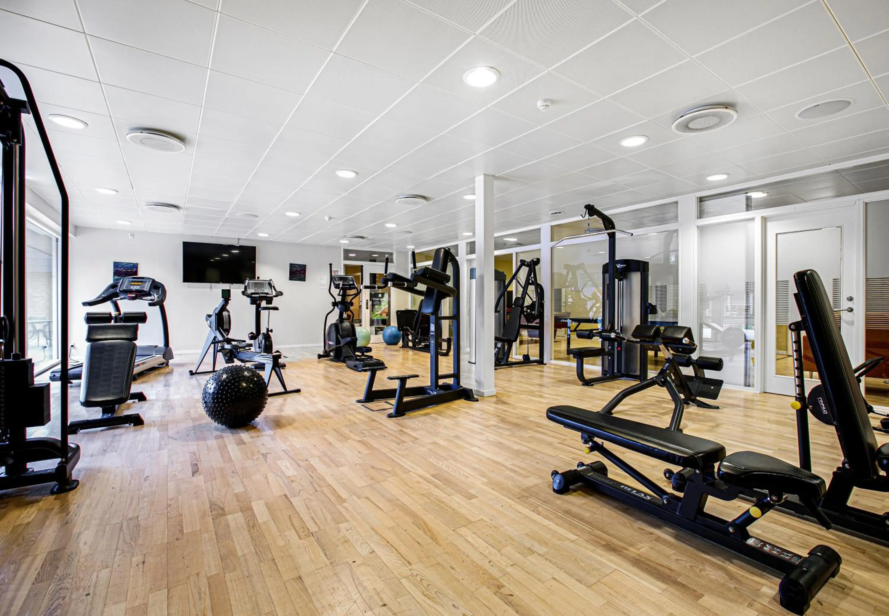 Fitness centre/facilities in Hotel/ Apartments Marina