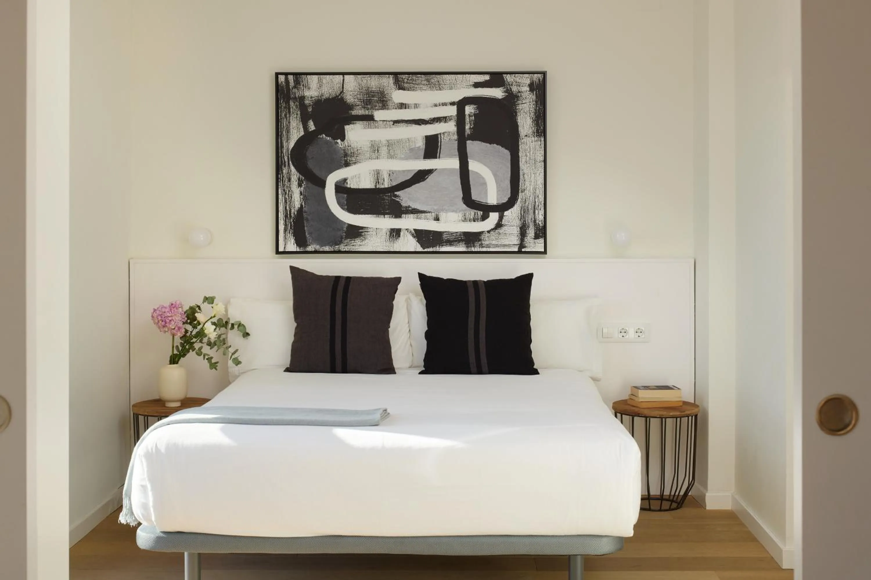 Bedroom, Bed in Factory Apartments Barcelona