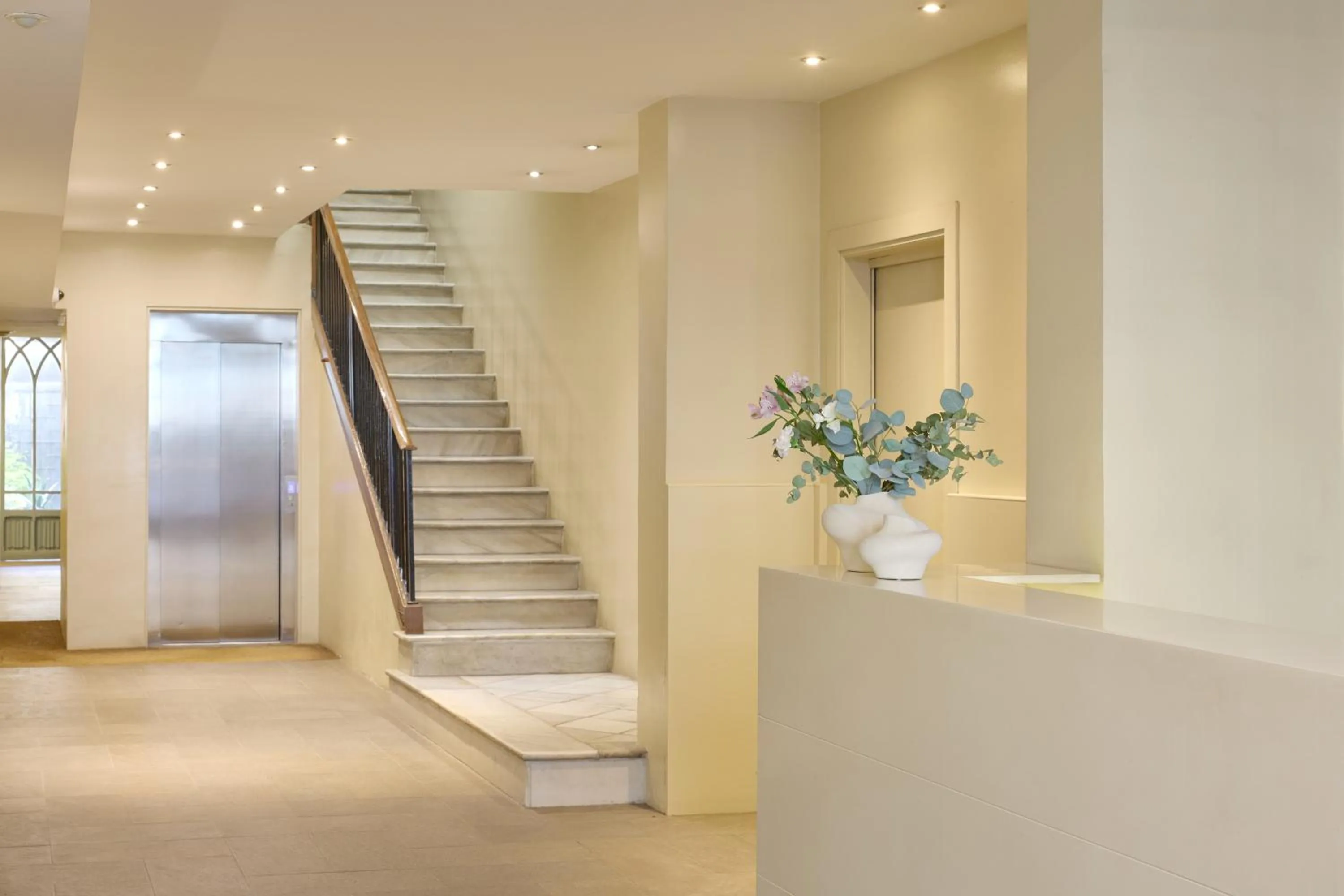 Lobby or reception in Factory Apartments Barcelona