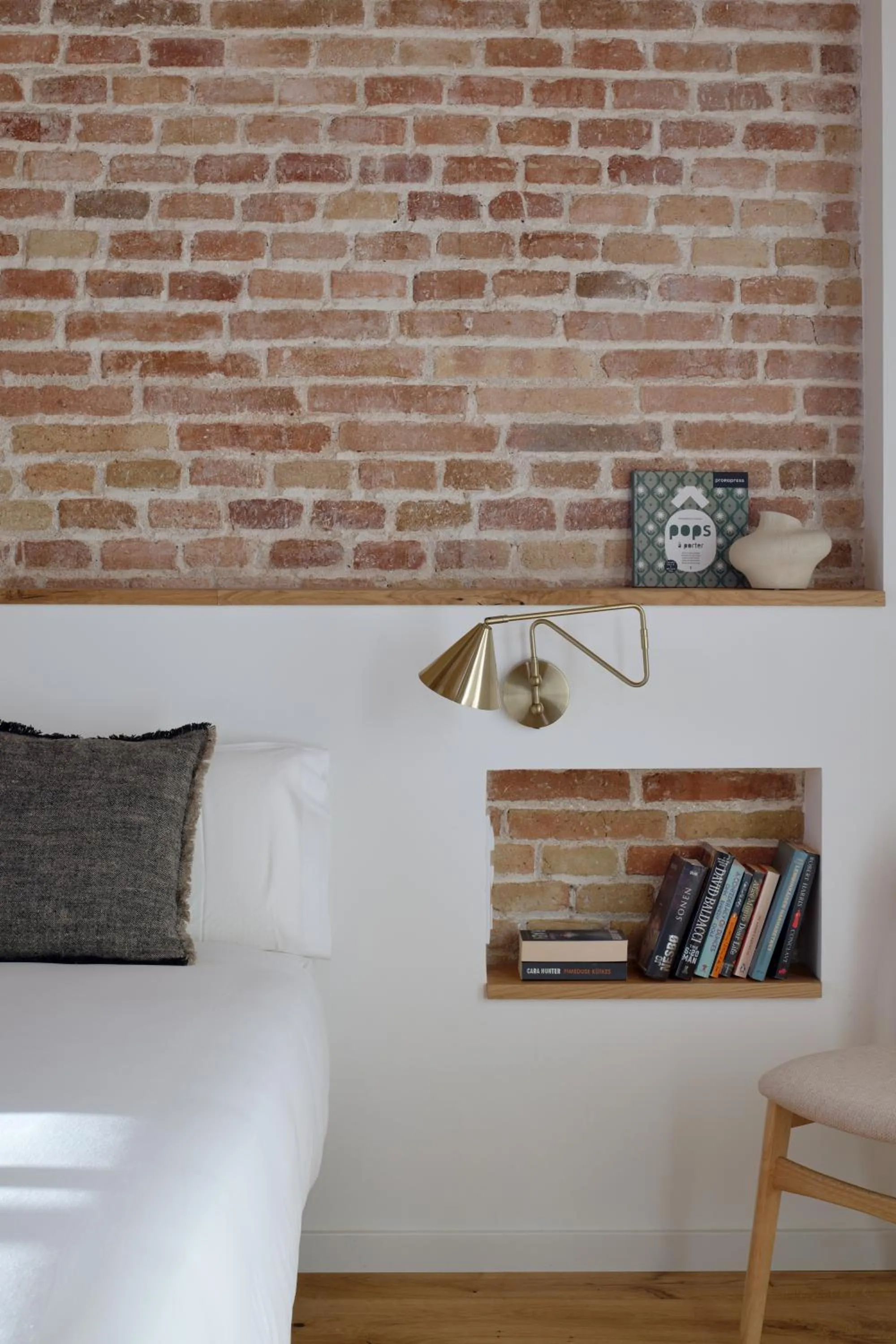 Bedroom in Factory Apartments Barcelona